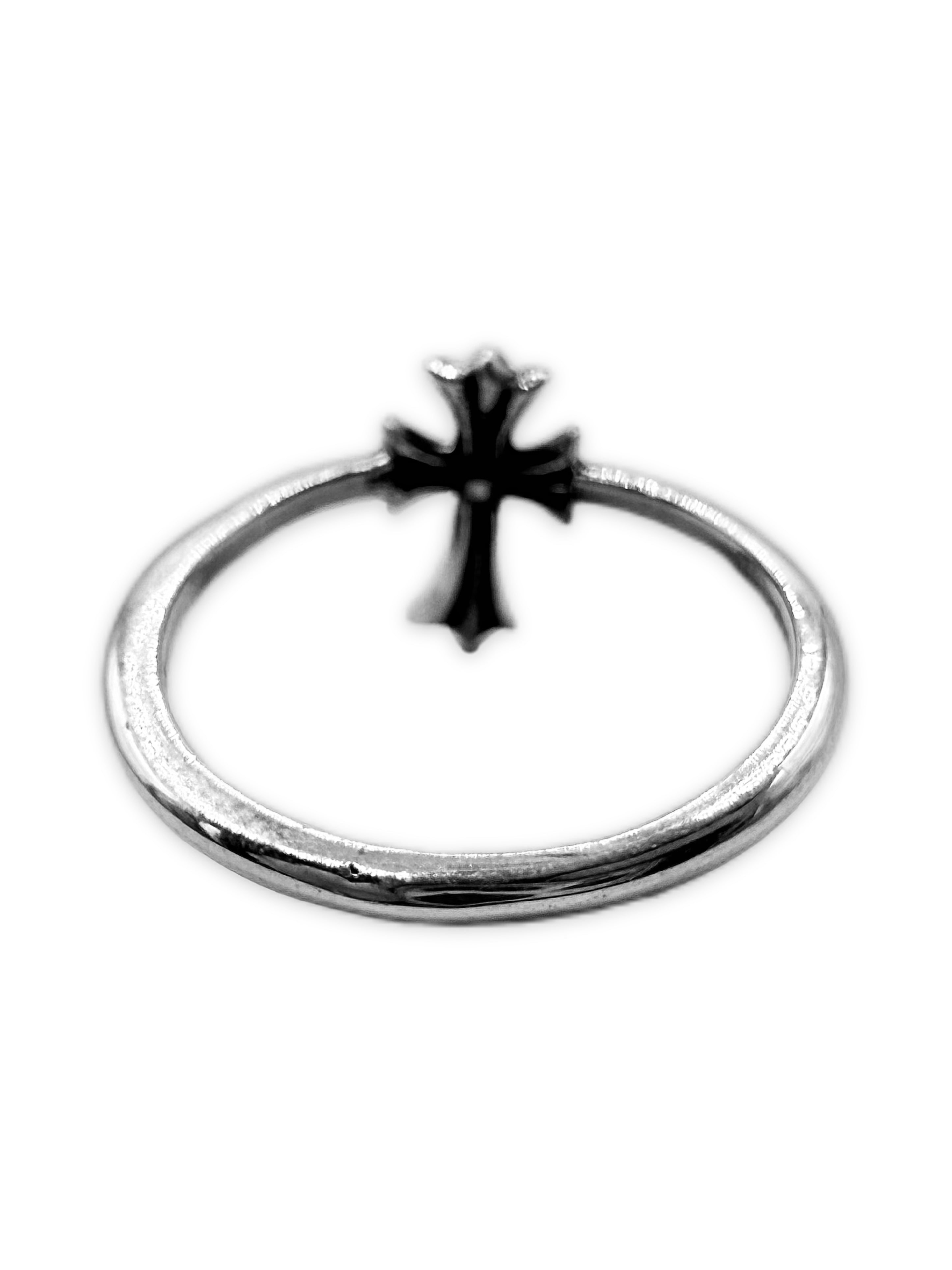 Chrome Hearts Cross Bubblegum .925 Silver Ring