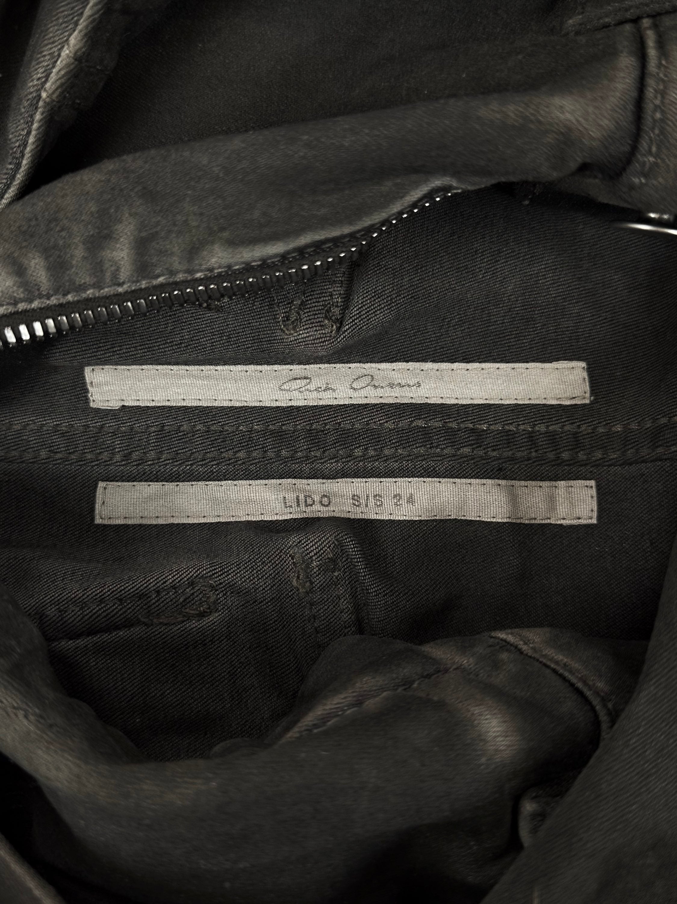 SS24 Rick Owens ‘Stefan’ Dark Dust Lido Multi Pocket Cargo Pants