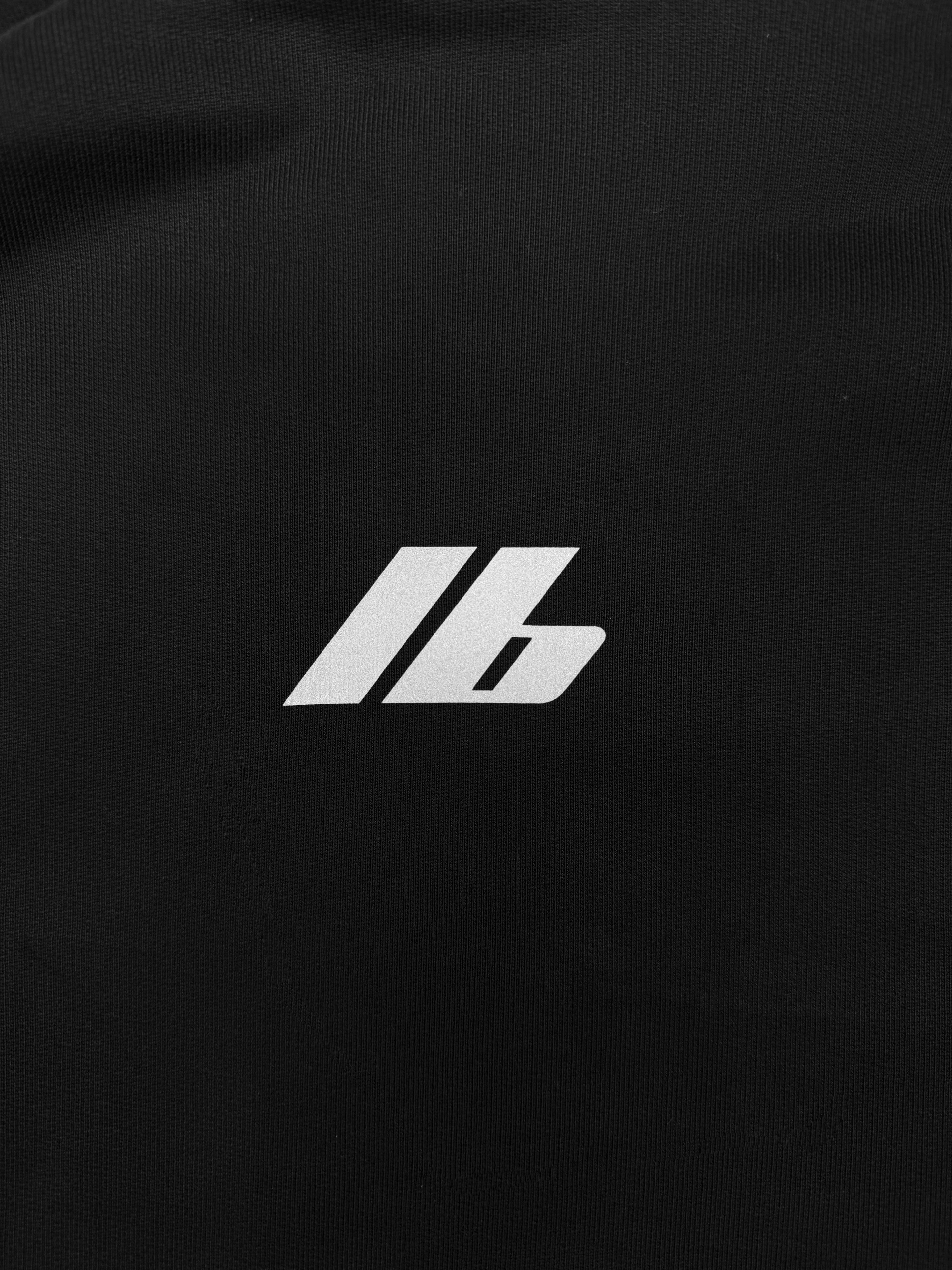 AW24 Balenciaga Activewear 3M Heavyweight Sport Logo Hoodie