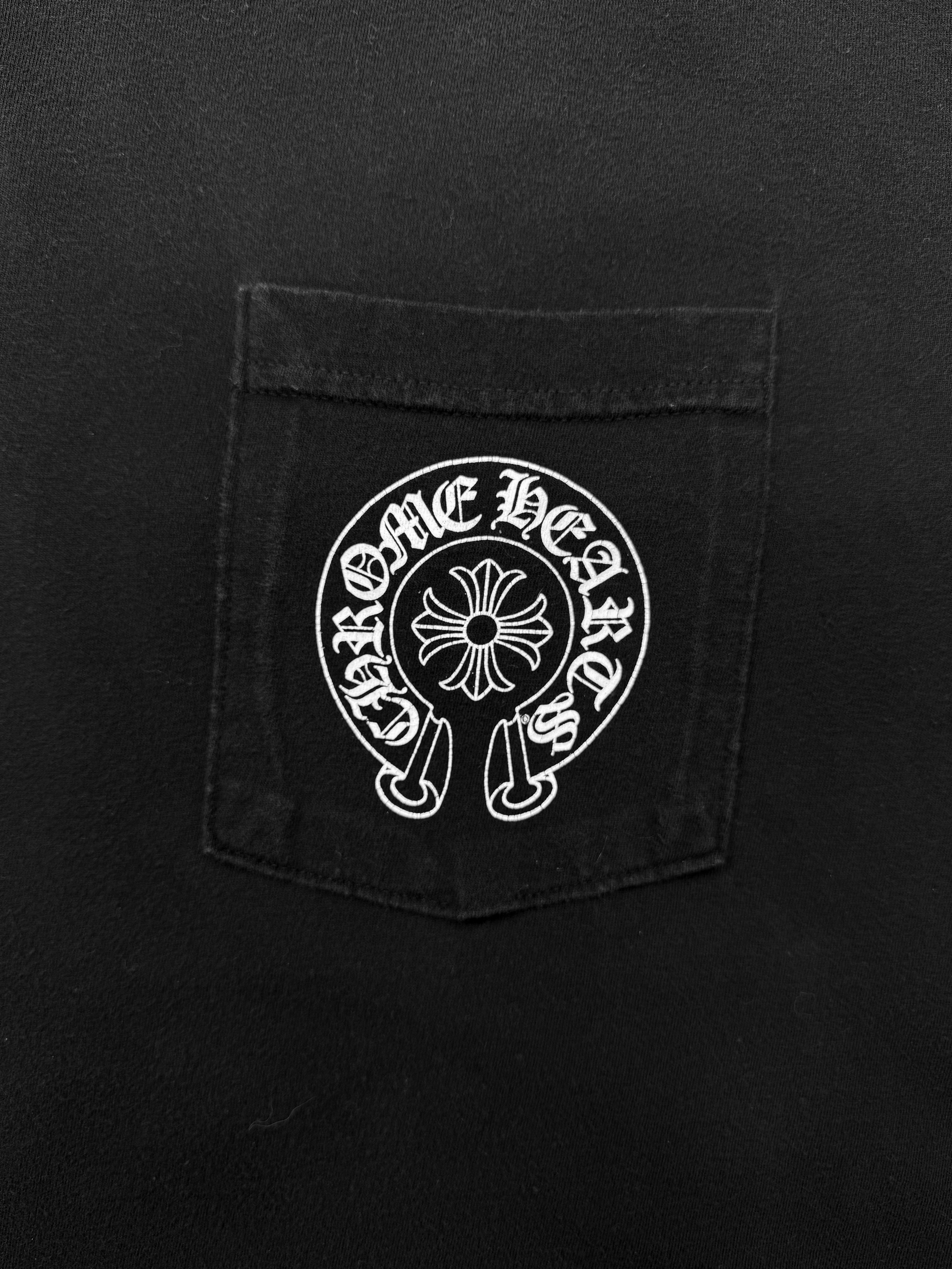 Chrome Hearts Paris Exclusive Fleur Sleeve Black Long Sleeve