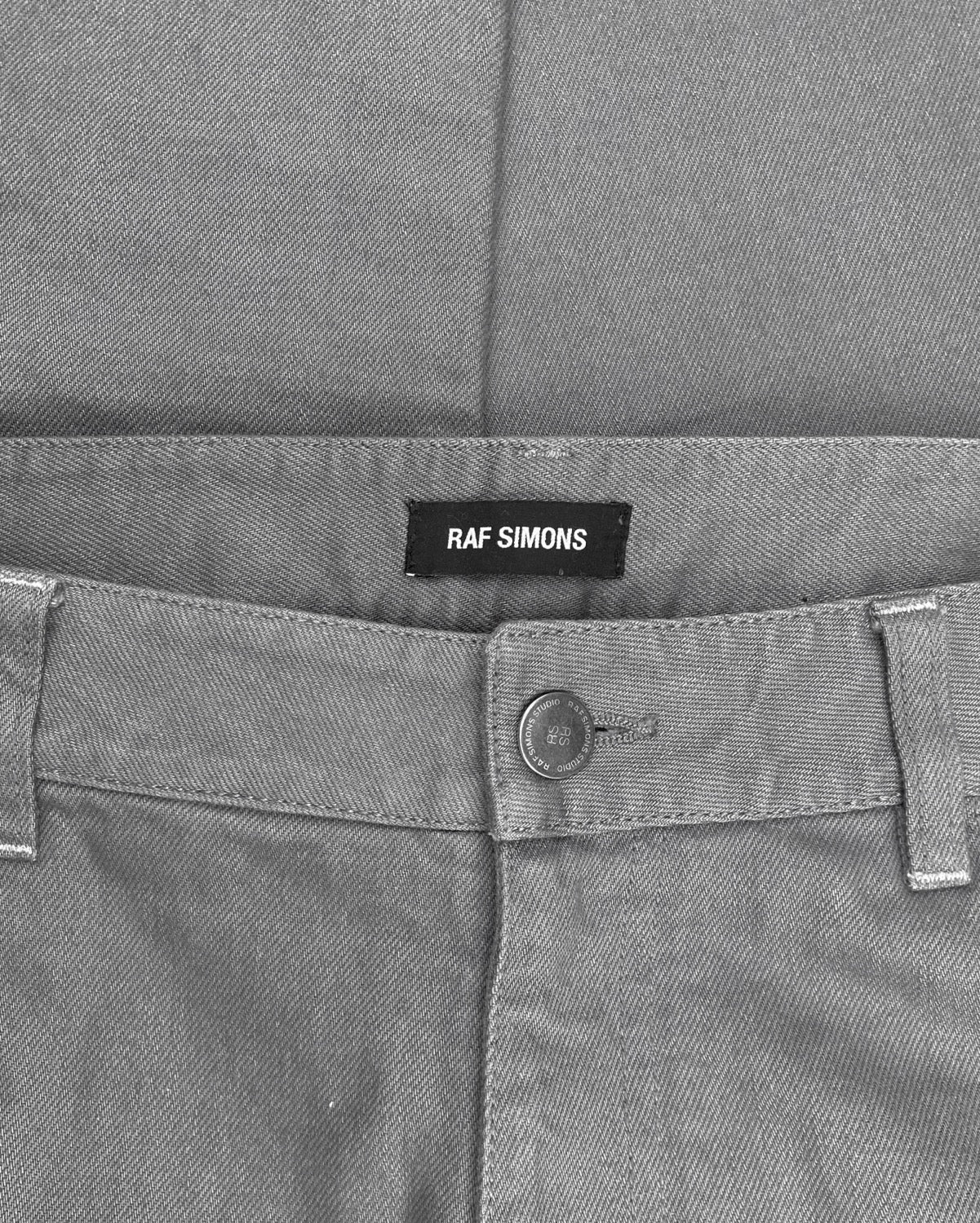 FW18 Raf Simons “Drugs” 2C-B GHB Patchwork Denim