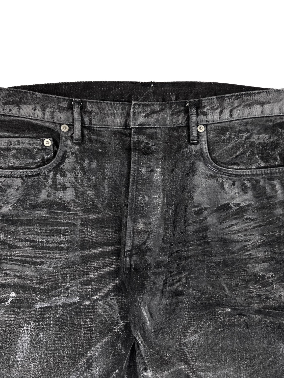 AW03 Dior Homme ‘Luster’ Claw Mark Waxed Denim