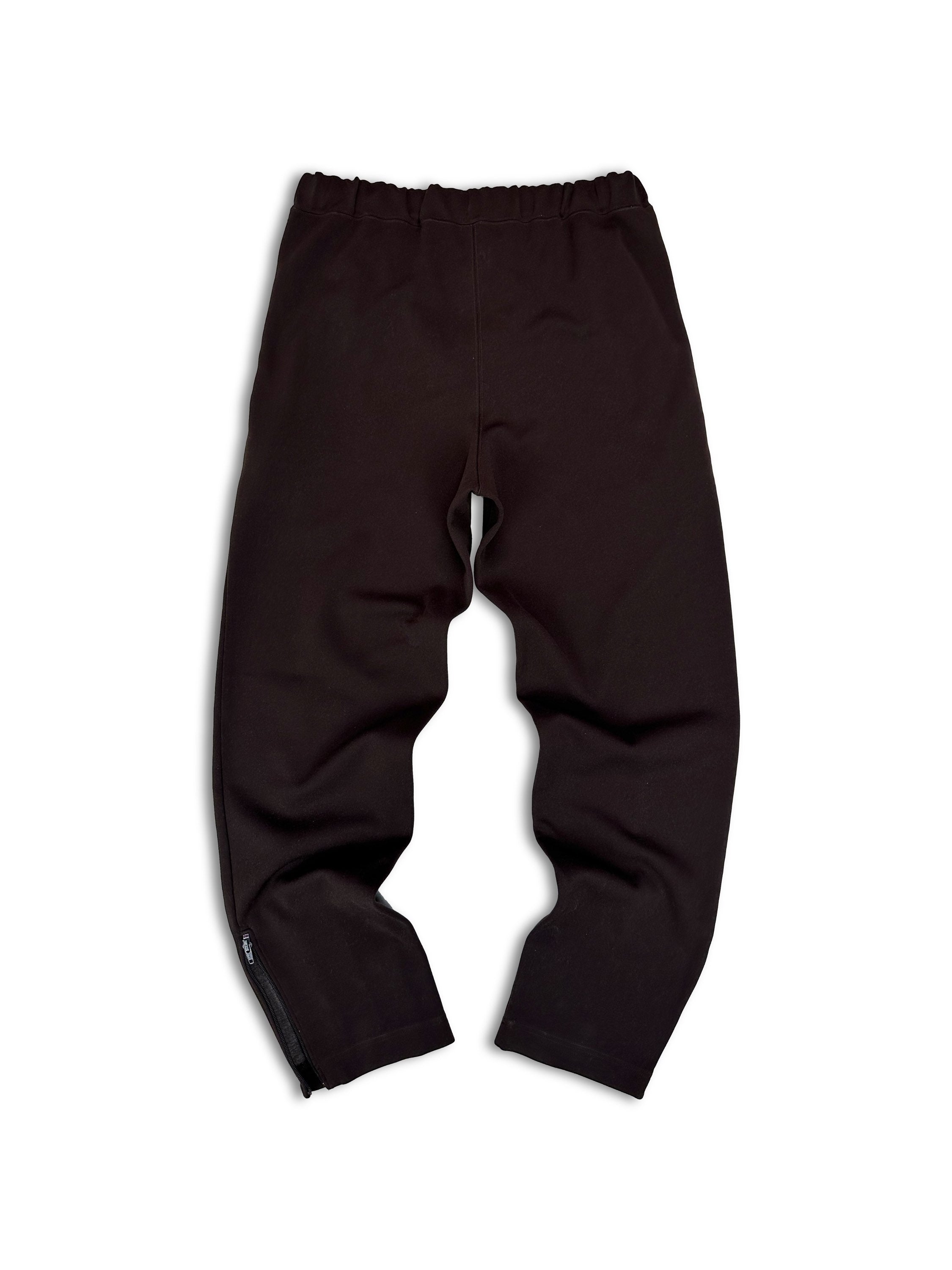 00s Comme des Garçons Homme Plus Brown Flared Track Pants