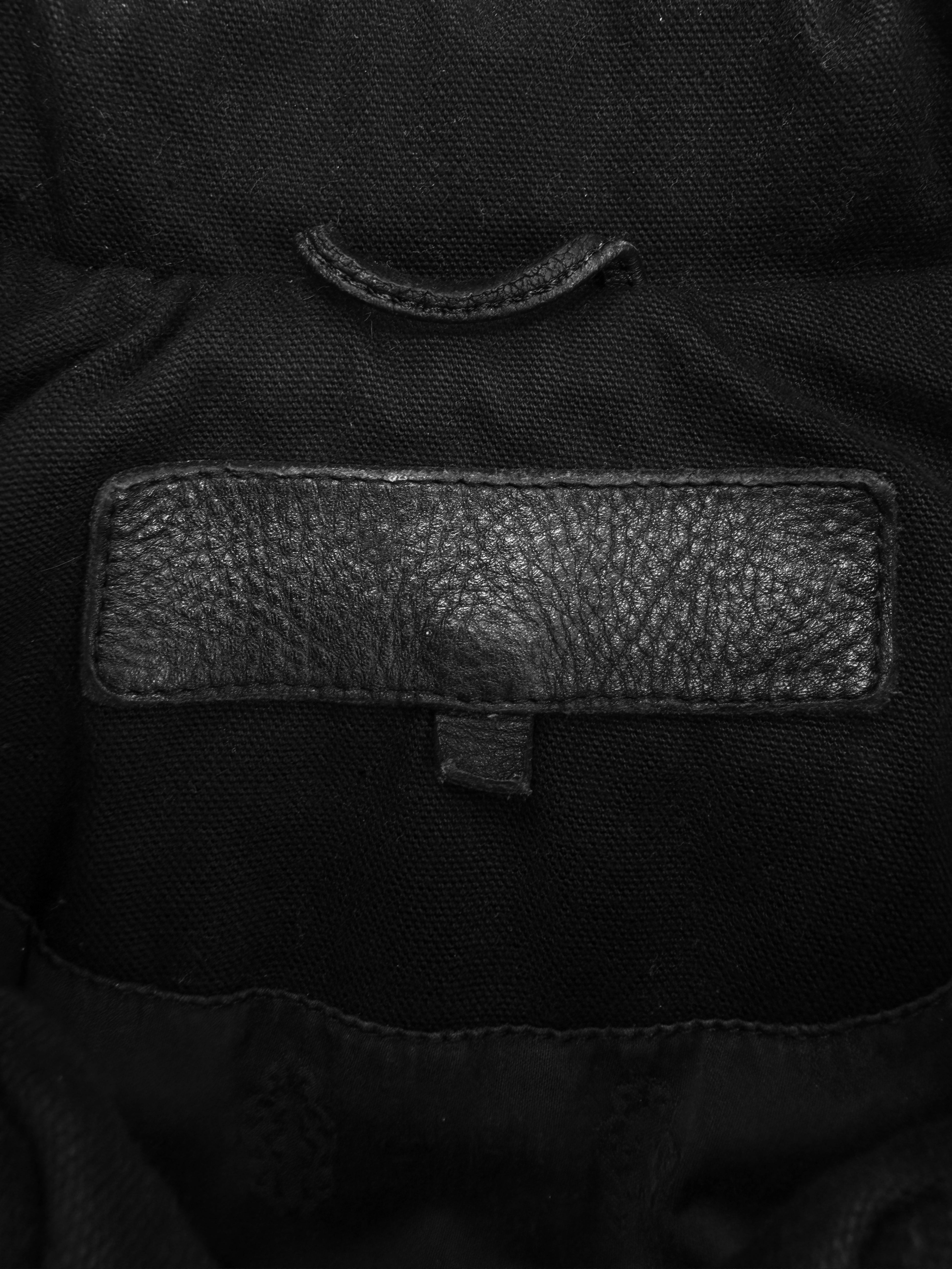 Chrome Hearts ‘Street Meat’ Black Dagger Zip Canvas Work Jacket