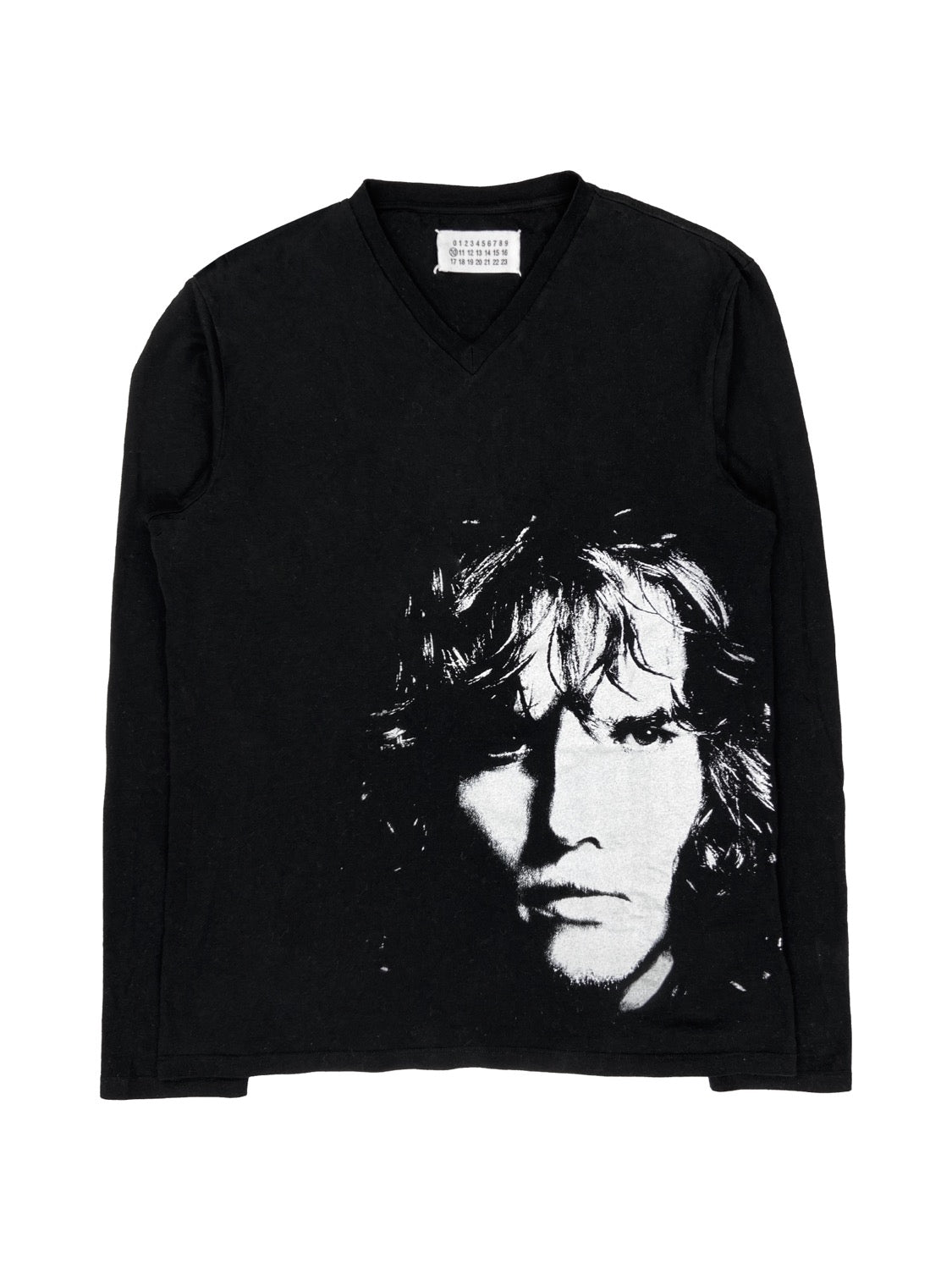 SS10 Margiela “Face” Negative Motif Longsleeve Shirt