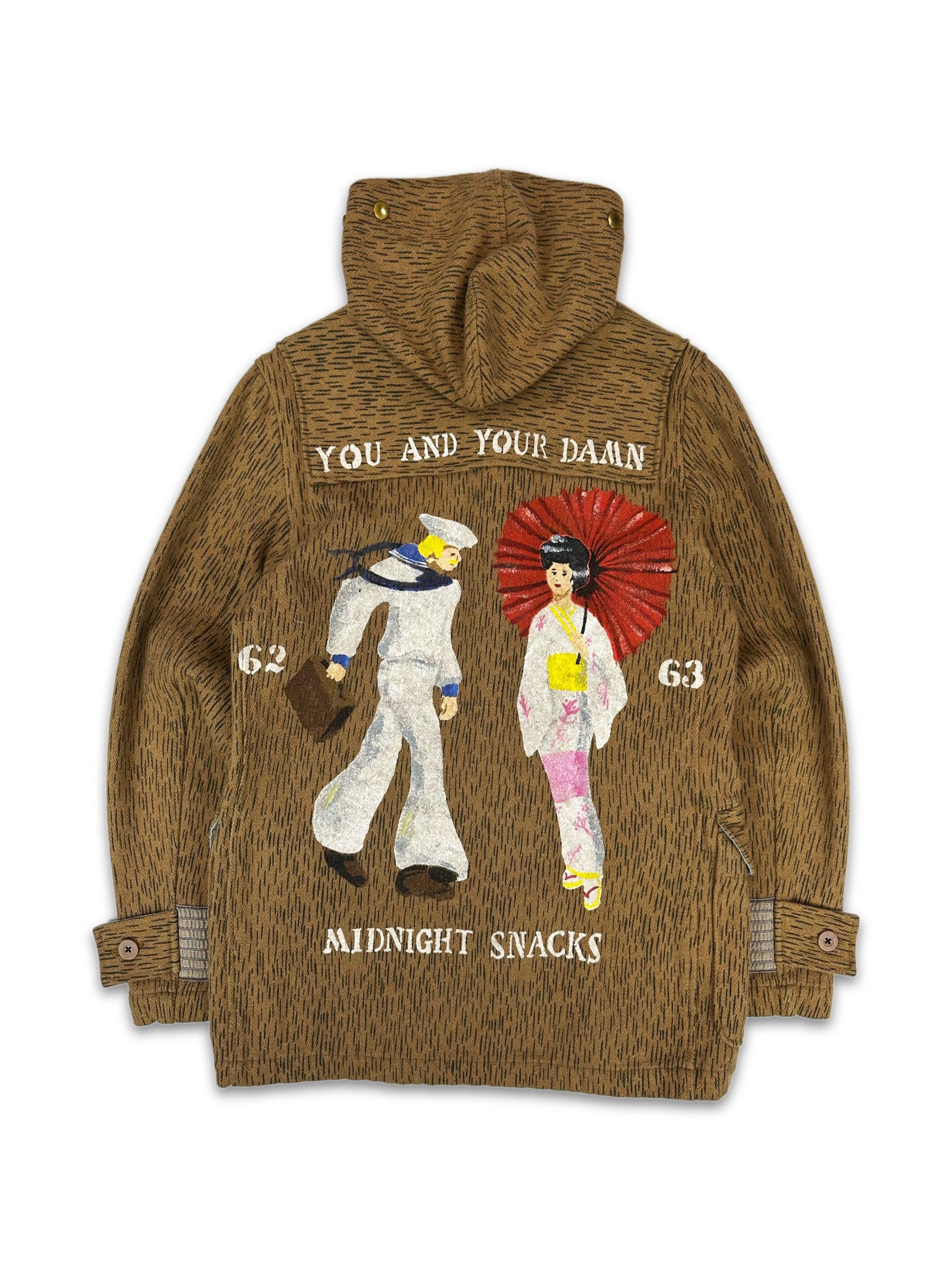 Kapital ‘Midnight Snacks’ Hand Painted Rope Chore Jacket