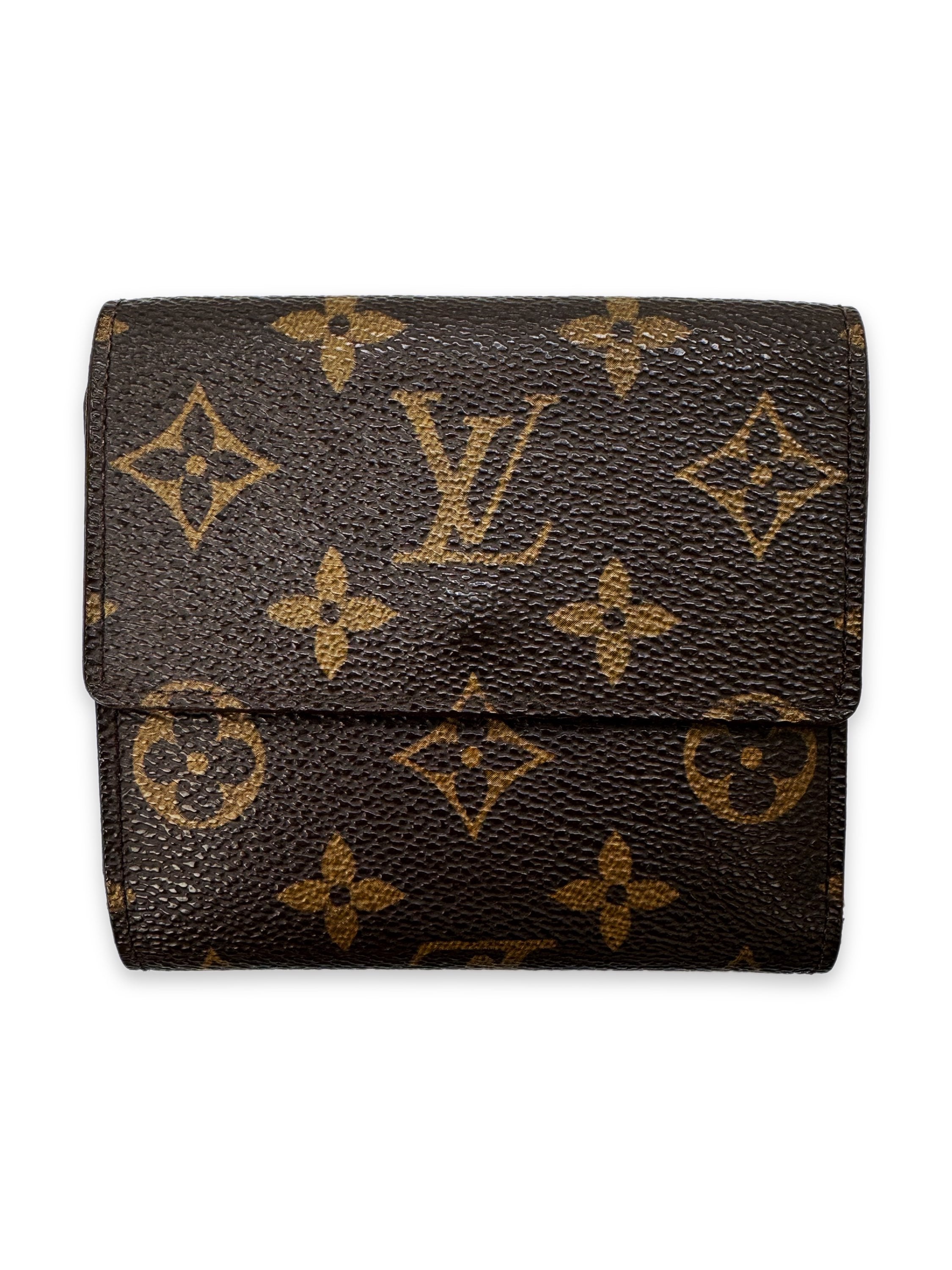 Louis Vuitton Brown LV Monogram Trifold Wallet