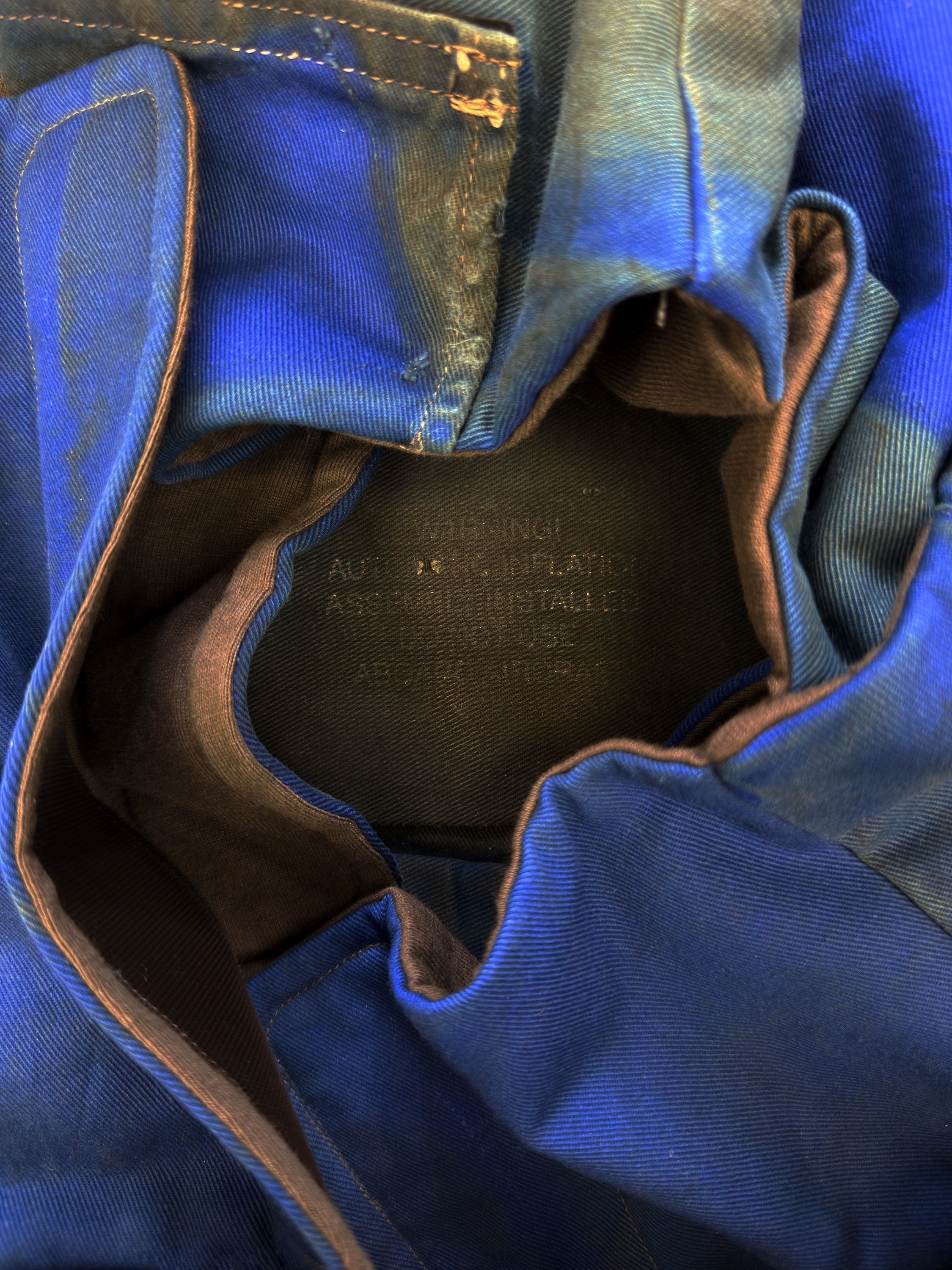 2024 Yeezy UNRELEASED SAMPLE ‘Tractors’ Reconstructed Blue Cargo Vest