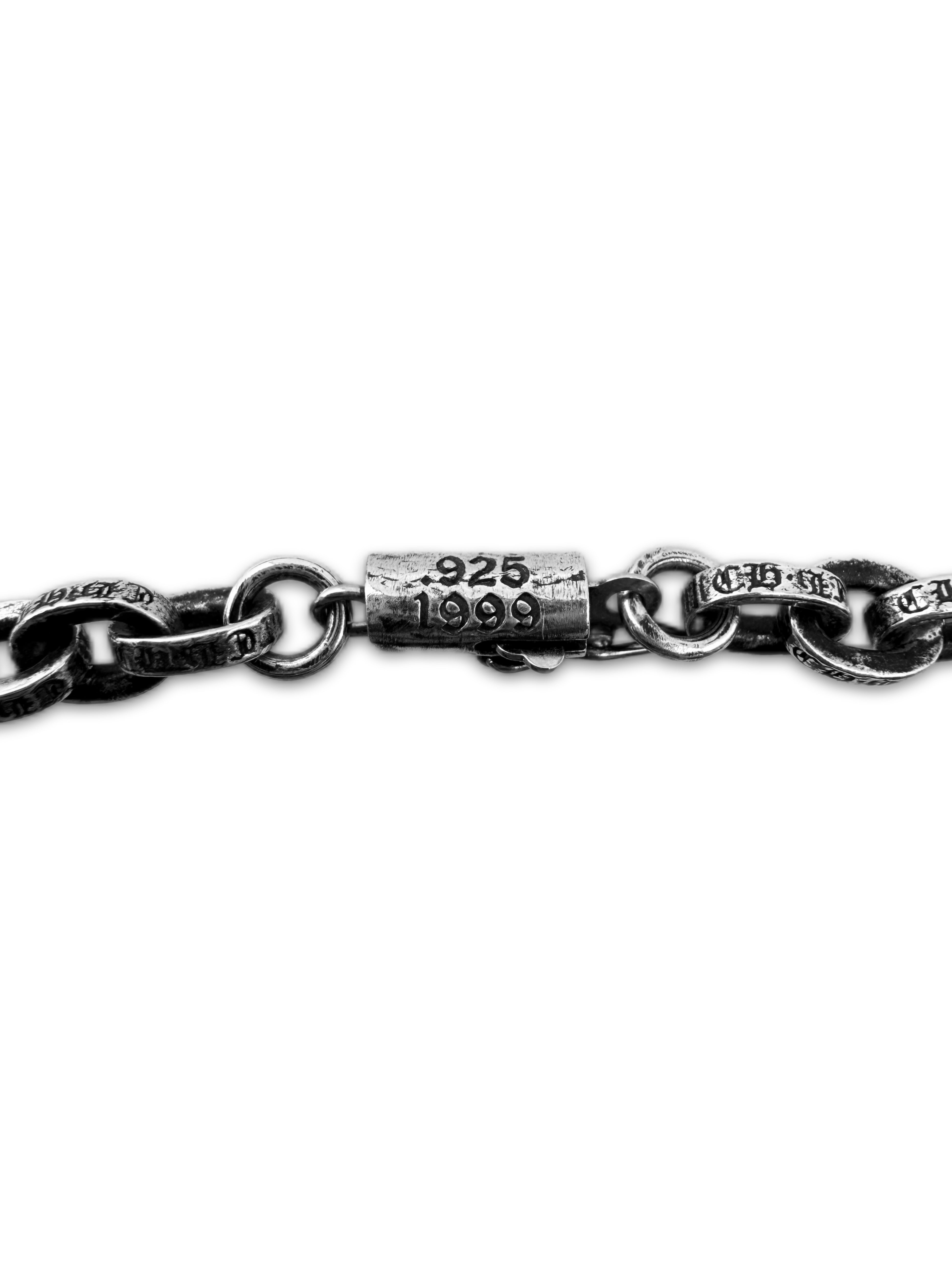 Chrome Hearts 30 inch .925 Silver Paper Chain Necklace