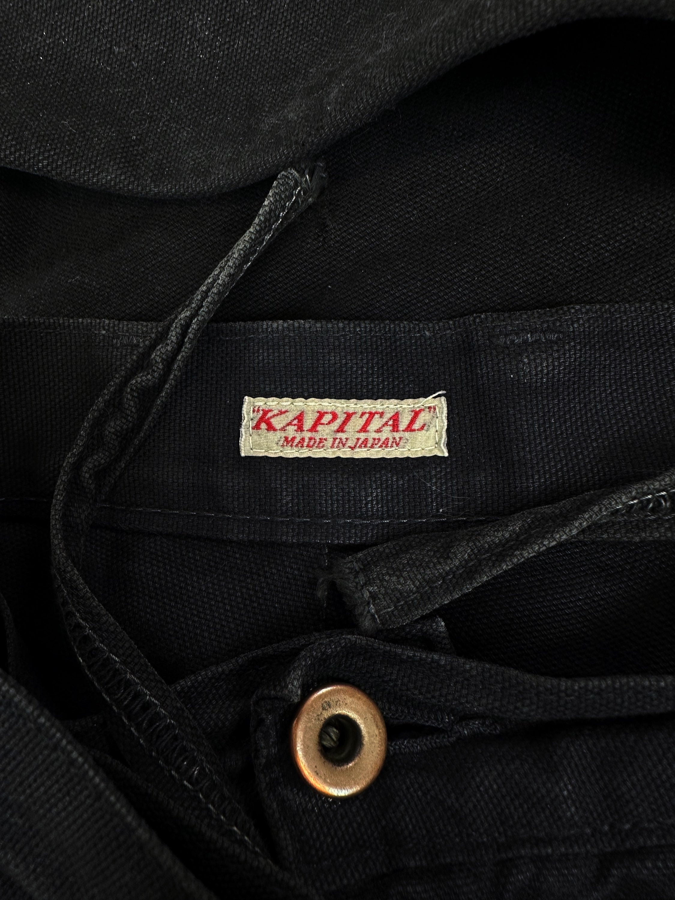 Kapital Dark Blue Multi Pocket Cargo Pants