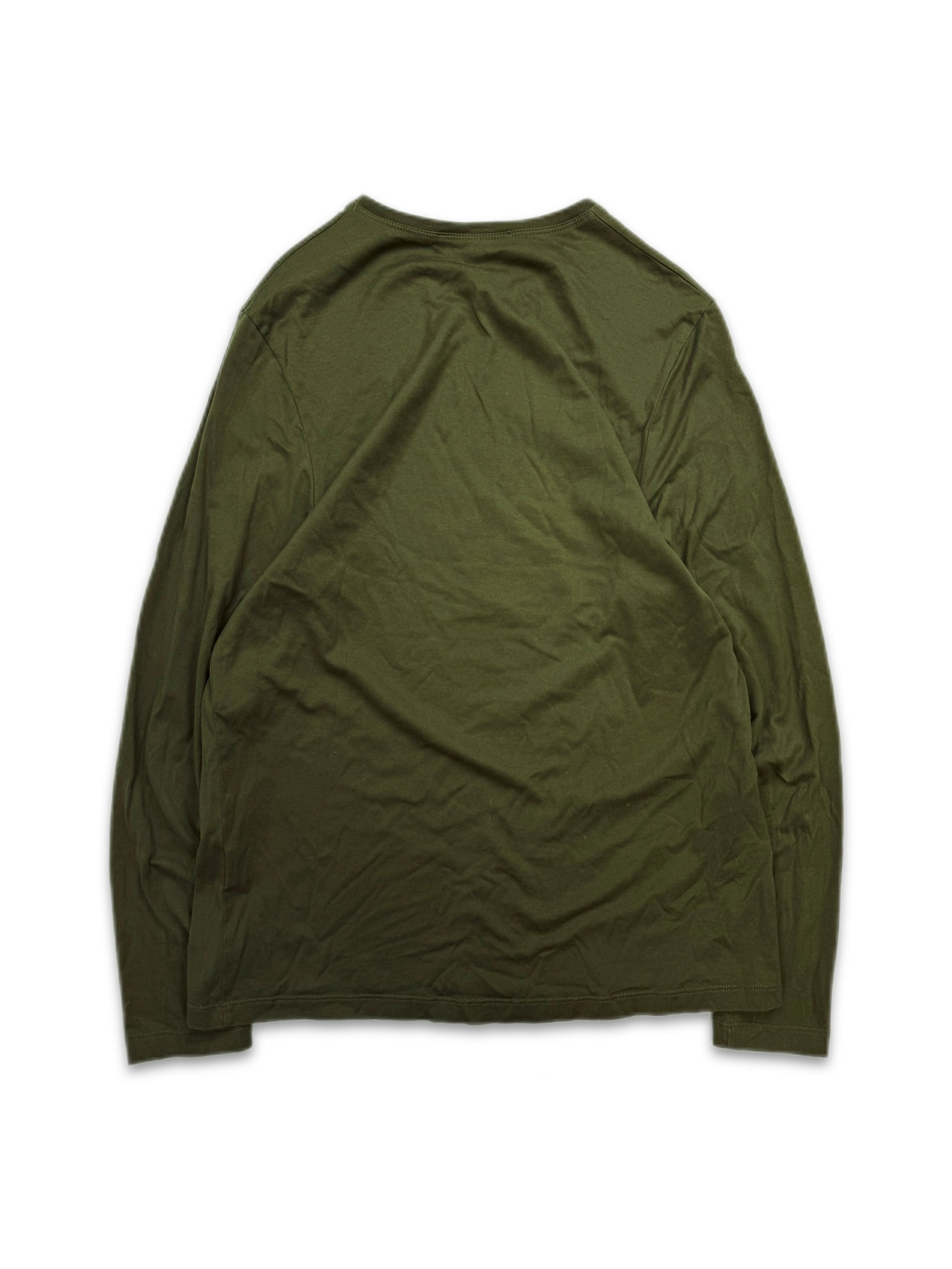 AW05 Raf Simons ‘All Shadows & Deliverance’ Green Long Sleeve