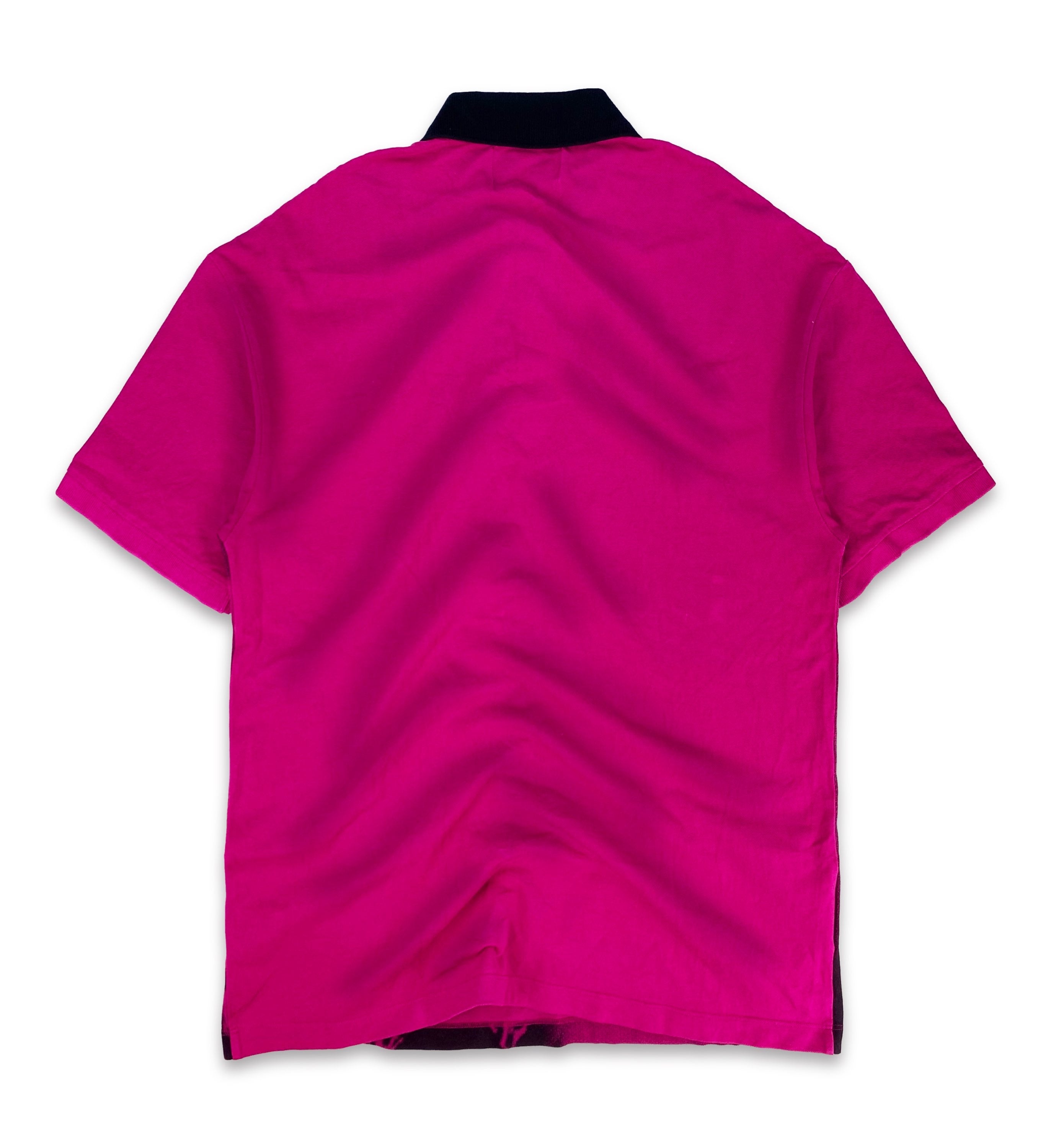 AW18 Raf Simons x Fred Perry ‘Faces’ Magenta Polo Shirt