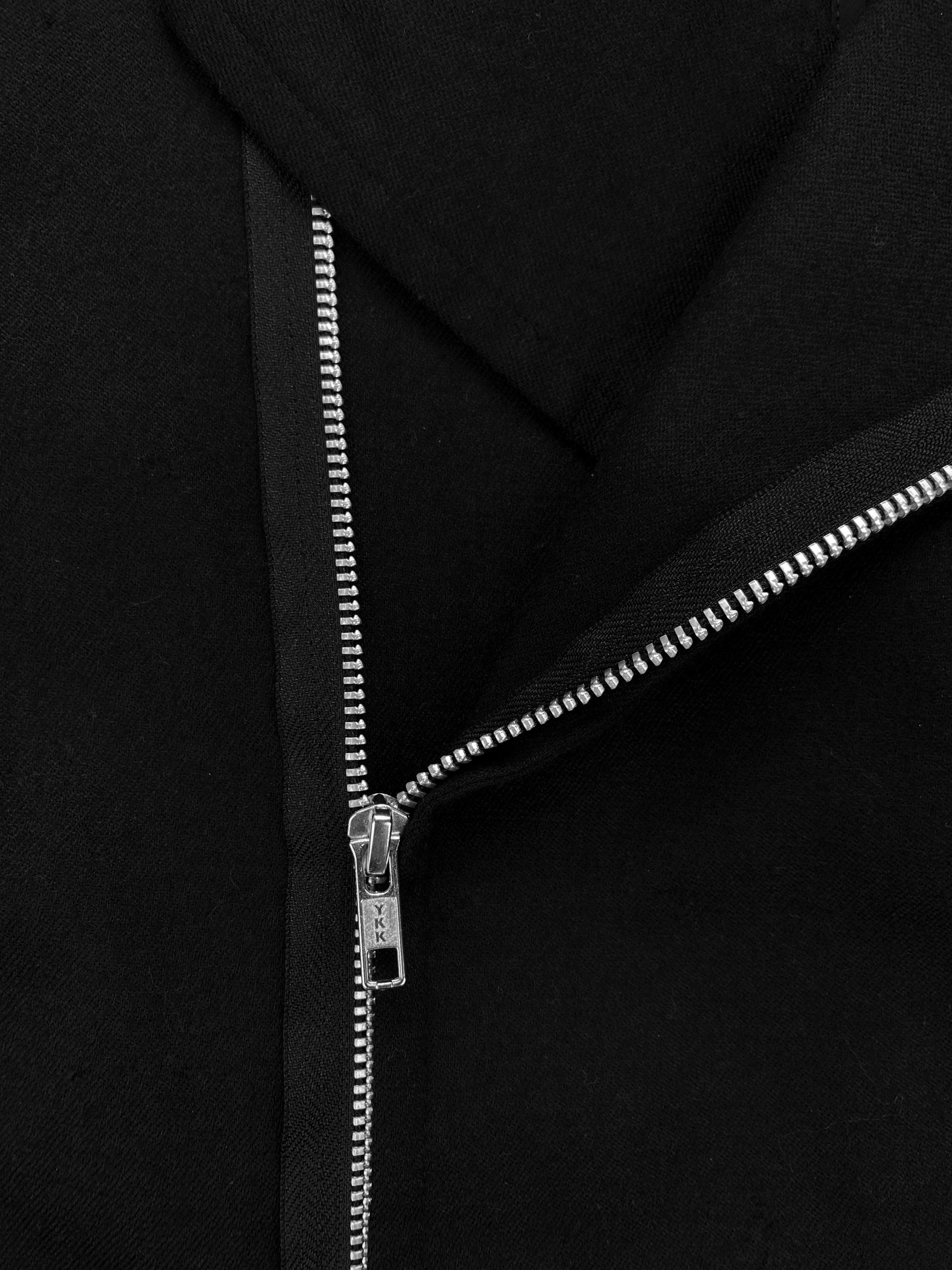 AW10 Comme des Garçons BLACK Striped Riders Jacket