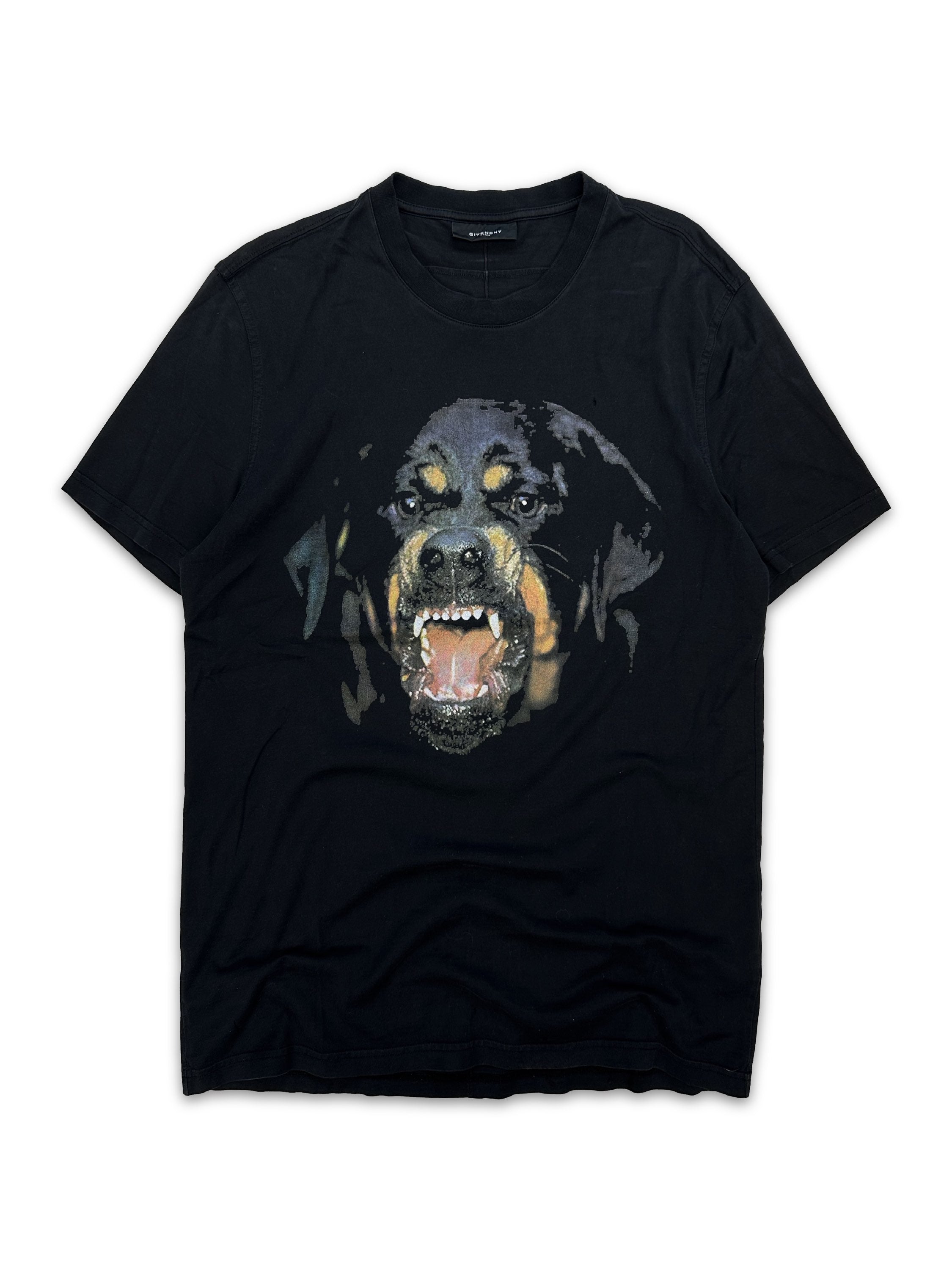 AW11 Givenchy ‘Rottweiler’ Motif Black Graphic T-Shirt