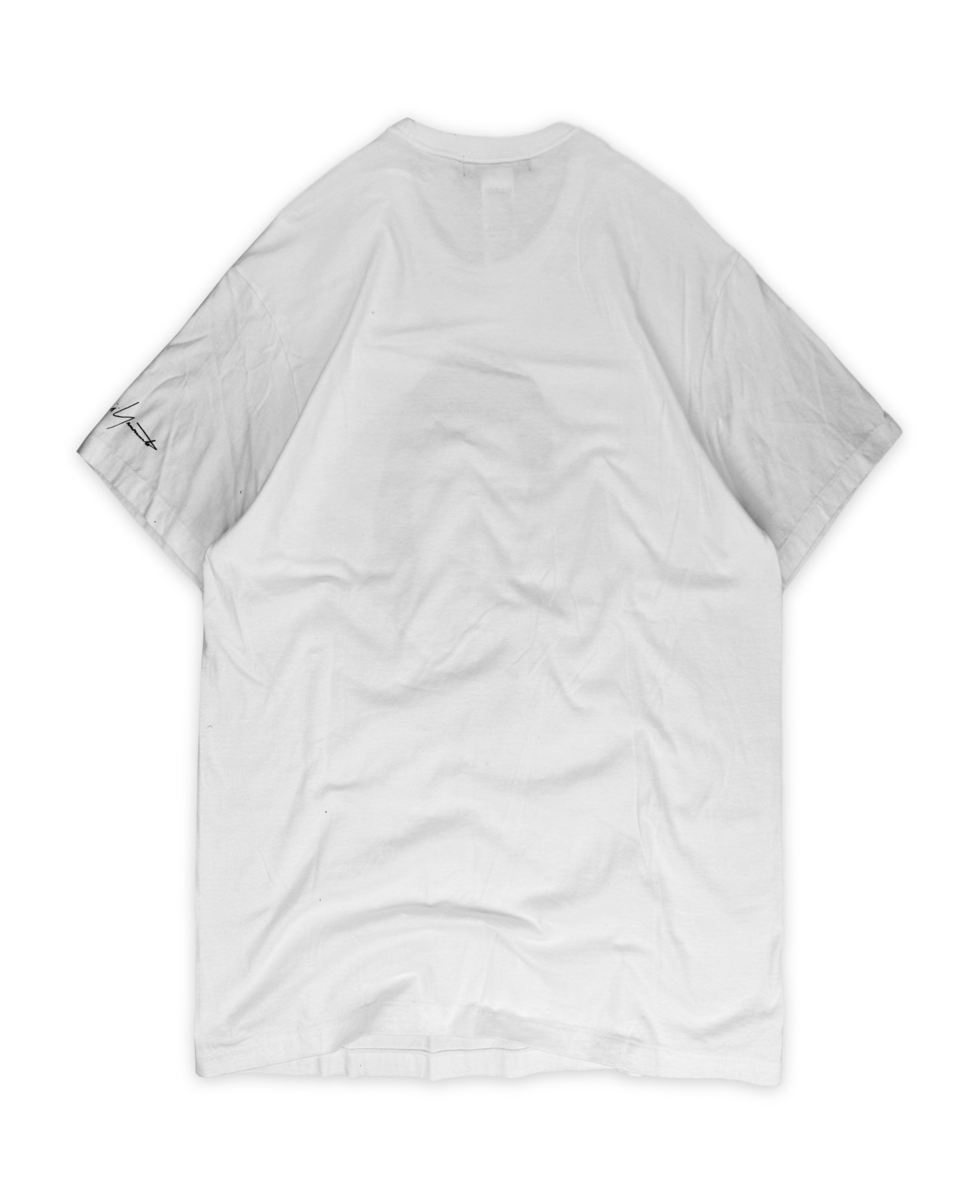 00’s Yohji Yamamoto ‘Pin-Up Girl’ White Graphic T-Shirt