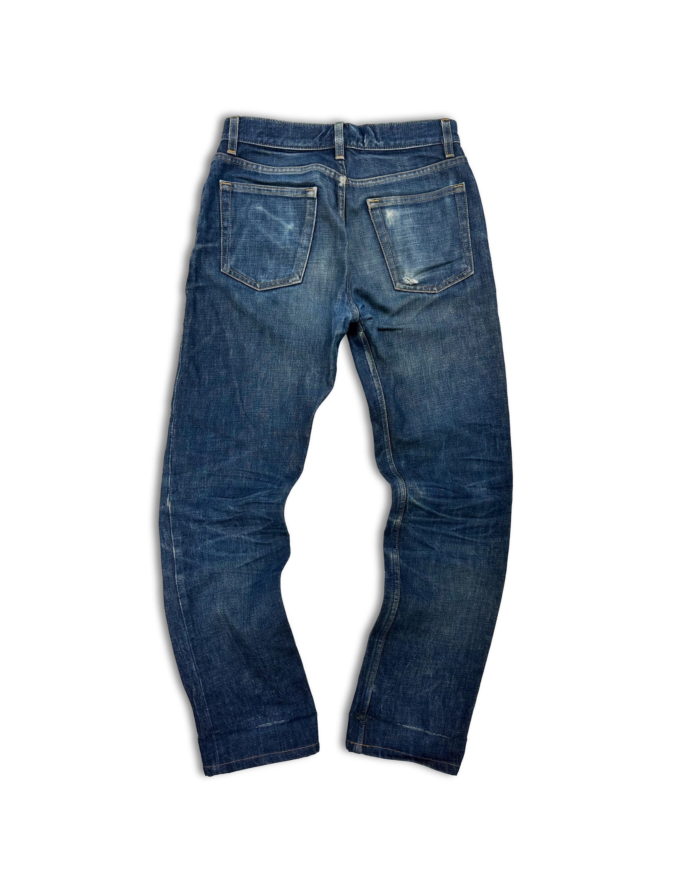 90s Helmut Lang Indigo Wash Boot Cut Denim