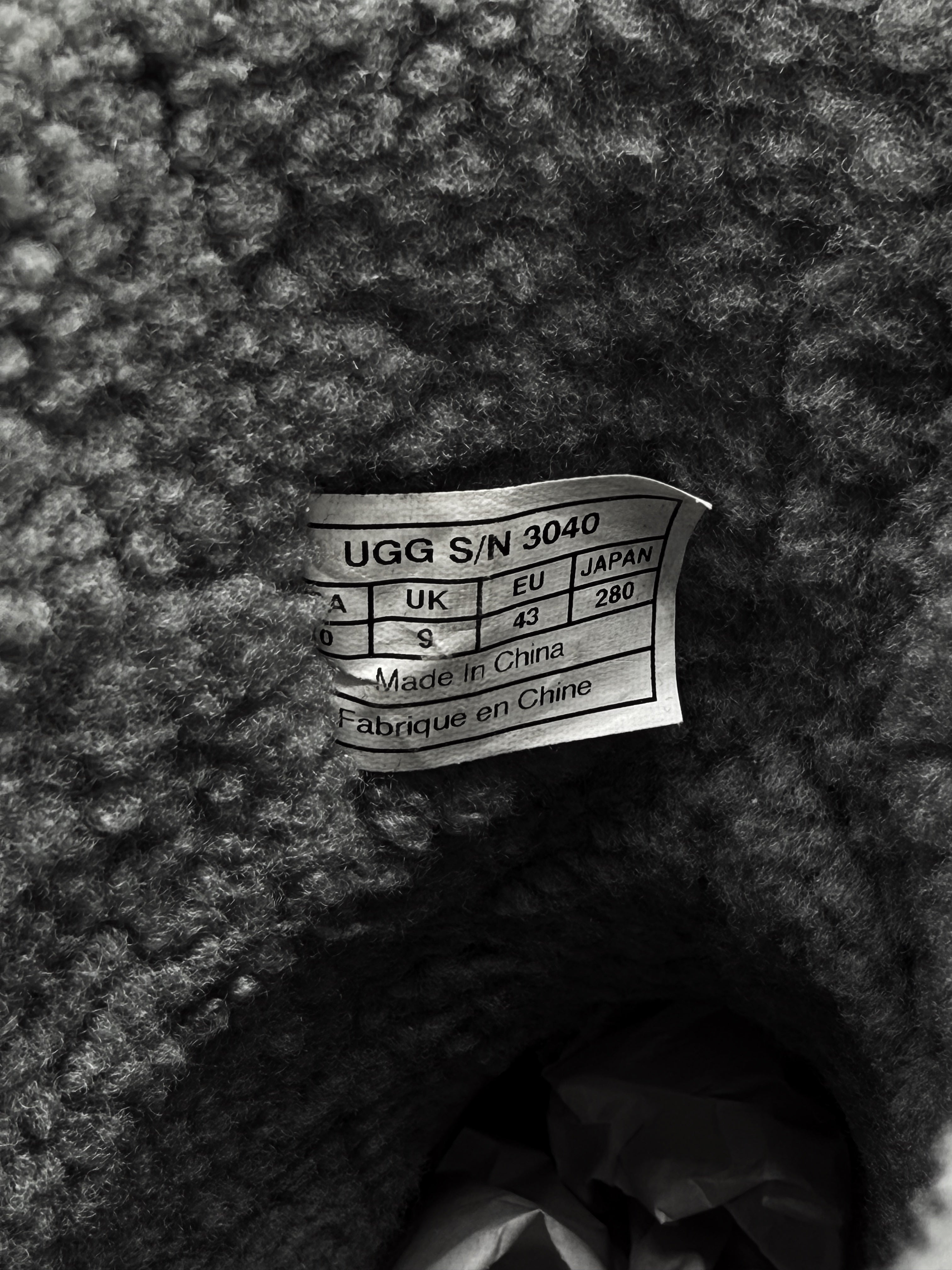 Chrome Hearts x Uggs Shearling Lined Gunslinger Buckle Black Leather Boots
