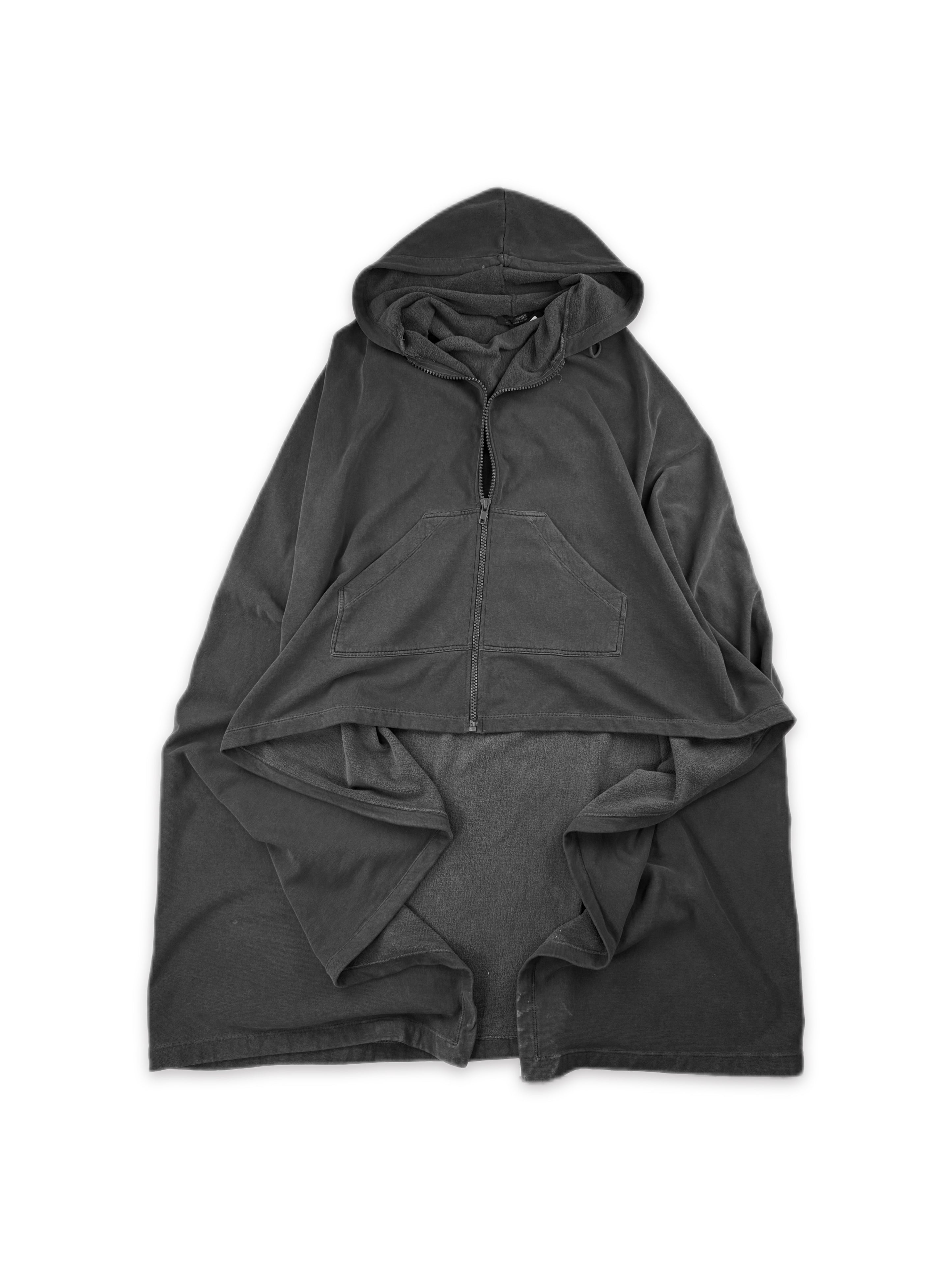 AW05 Raf Simons ‘History of My World’ Grey Wool Cloak Cape