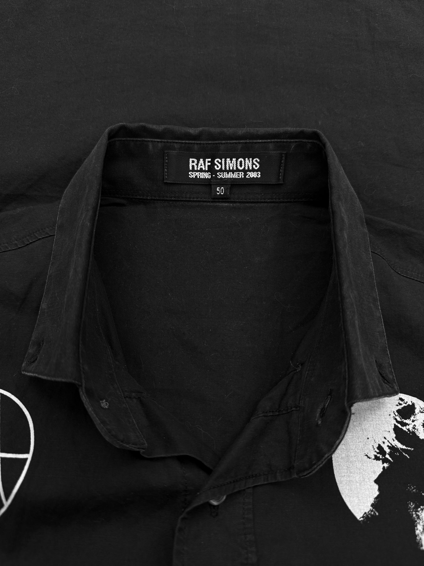 SS03 Raf Simons ‘Consumed’ Short Sleeve Button Up Shirt