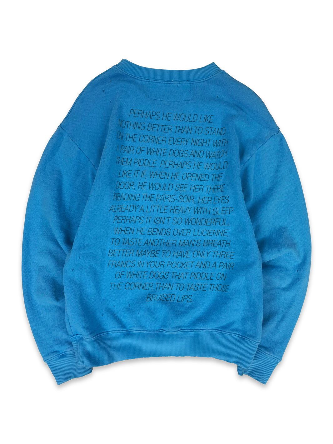 SS17 Enfants Riches Deprimes ‘Tropic of Cancer’ Blue Graphic Crewneck