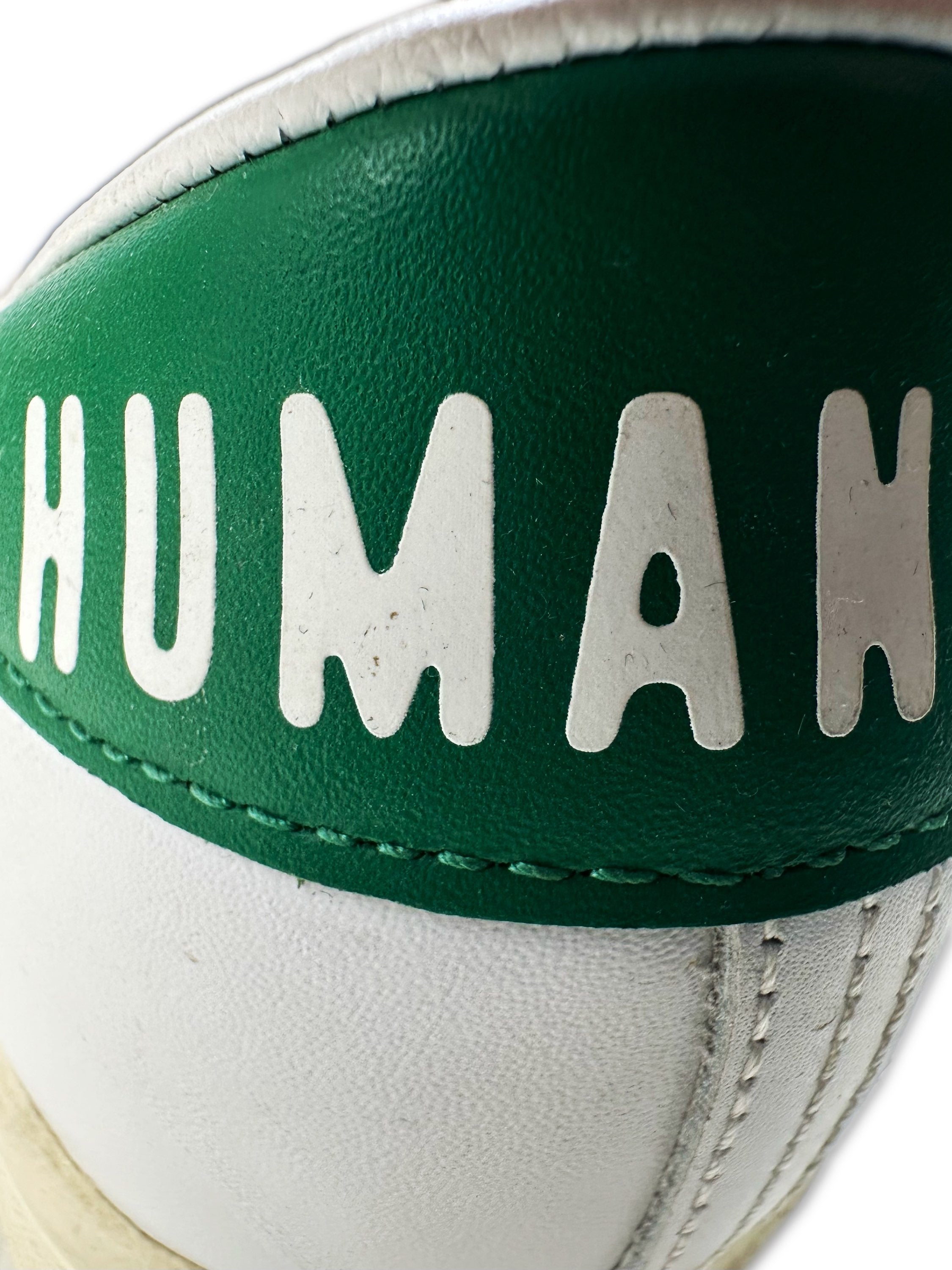 Human Made x Adidas White Leather ‘Heart’ Motif Sneakers