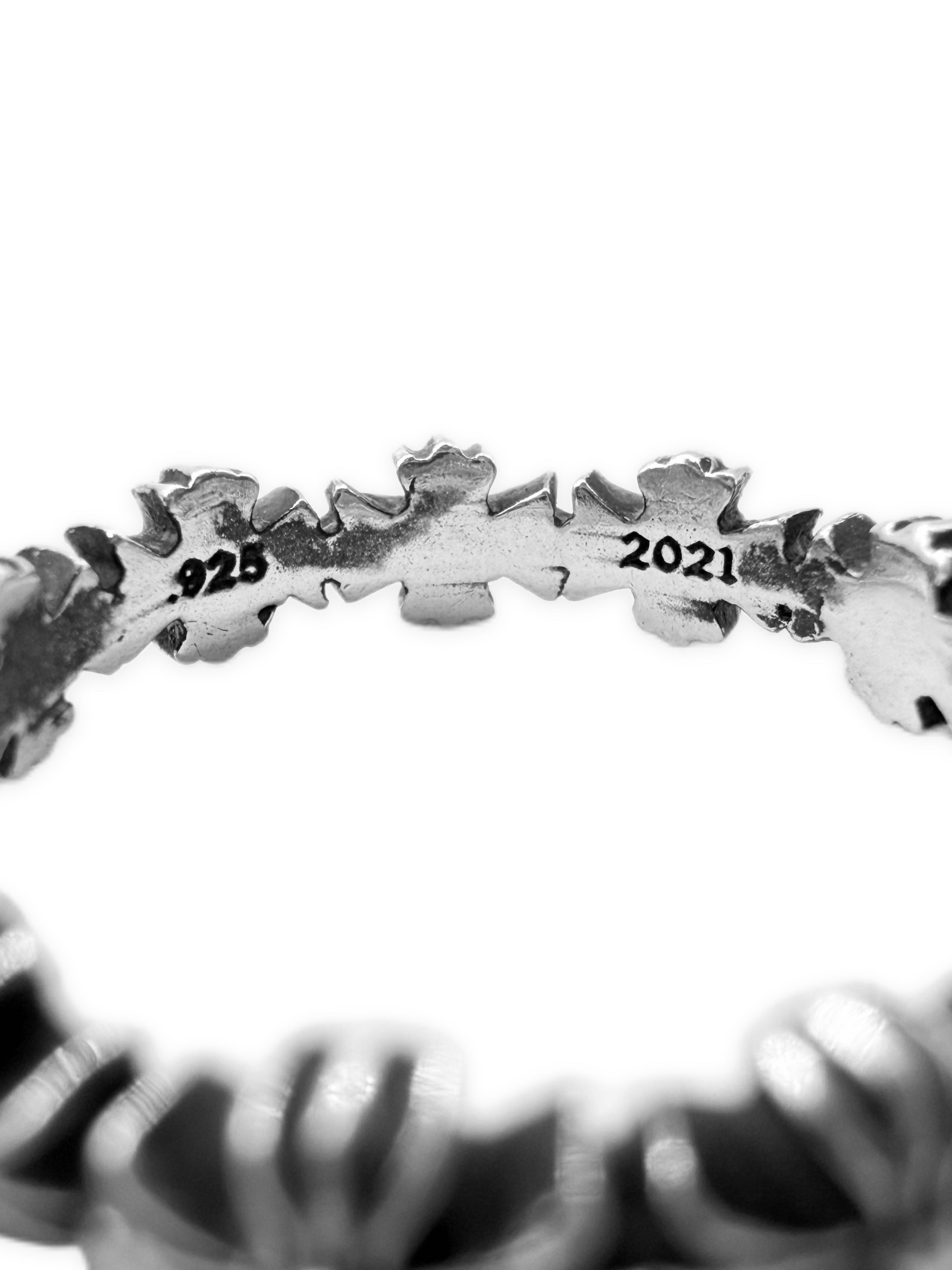 Chrome Hearts Tiny E Cross .925 Silver Ring