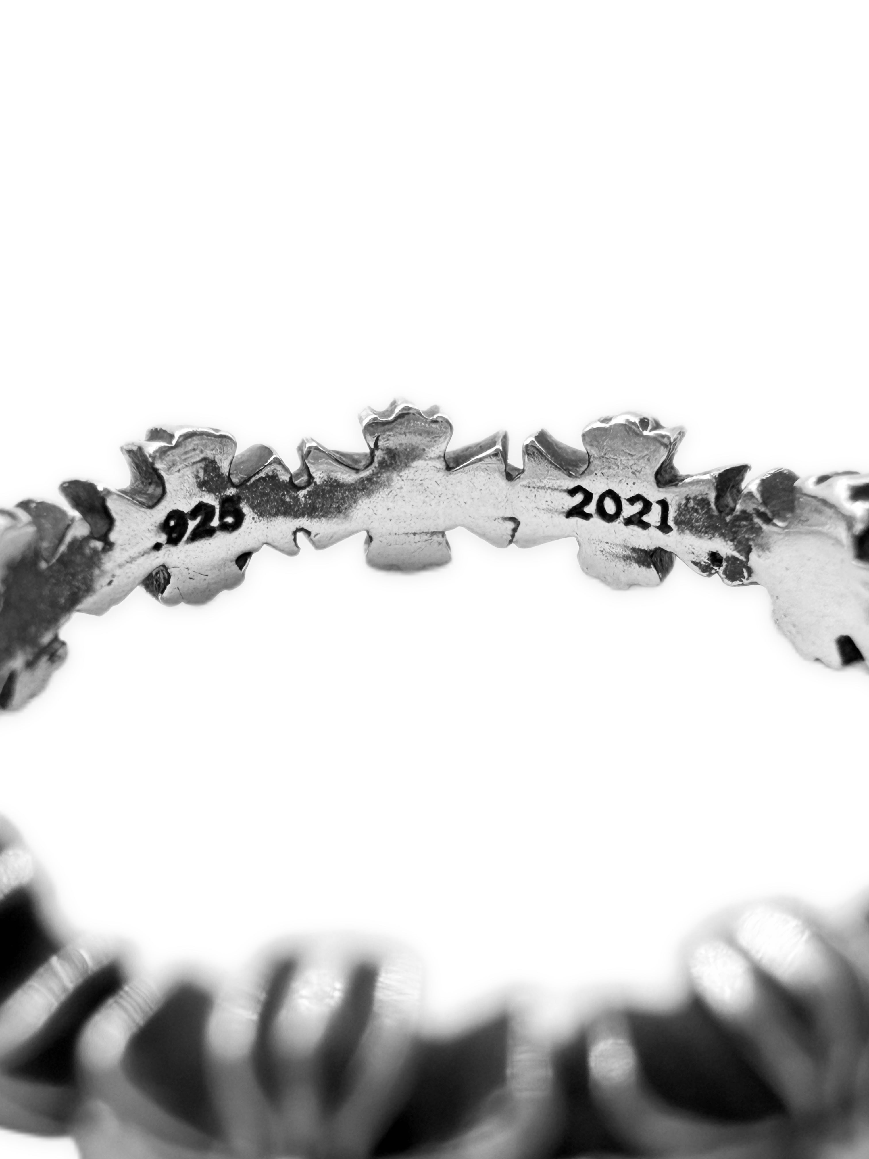 Chrome Hearts Tiny E Cross .925 Silver Ring