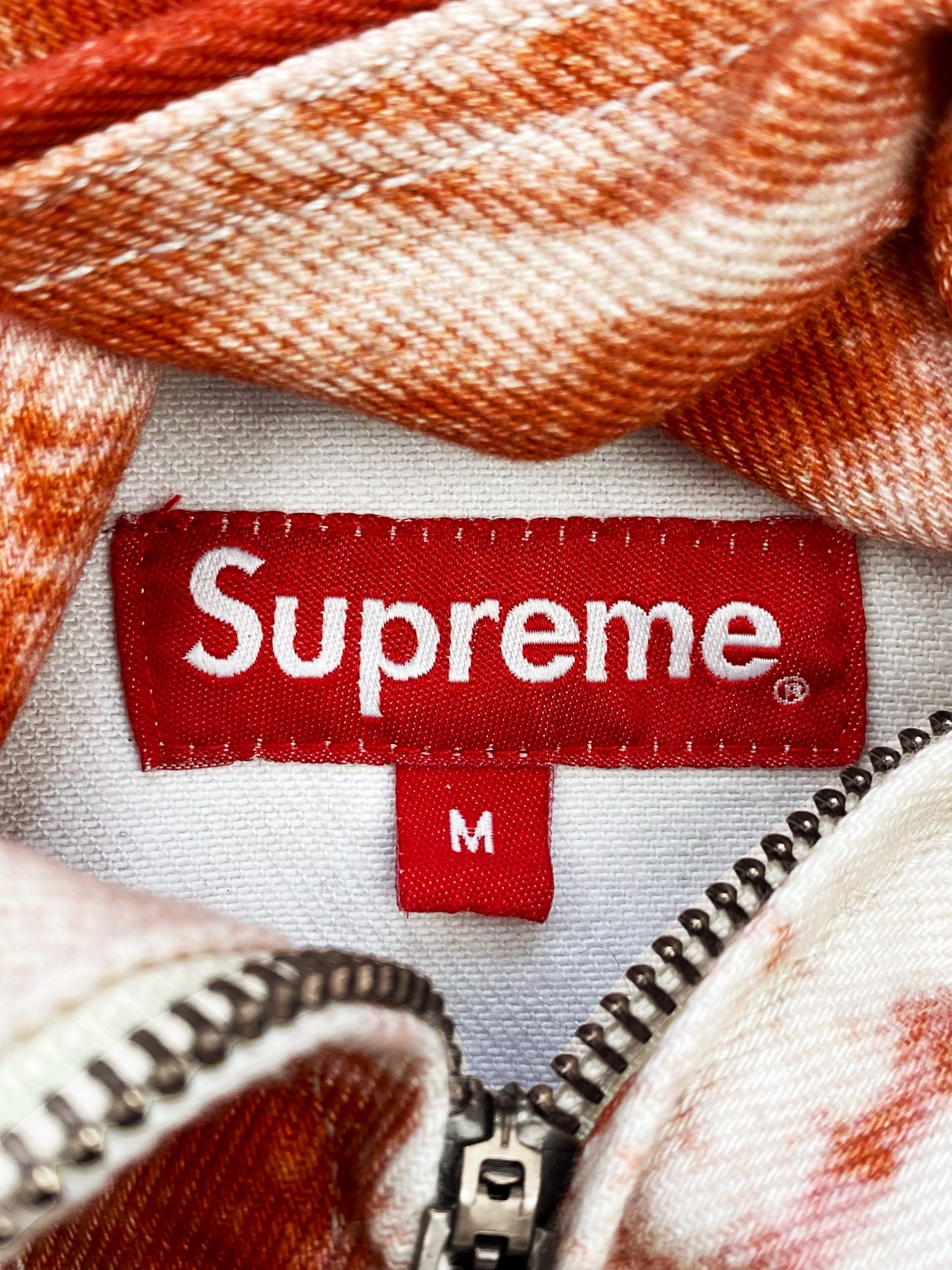 AW21 Supreme x Christopher Wool ‘Untitled’ Graffiti Denim Jacket