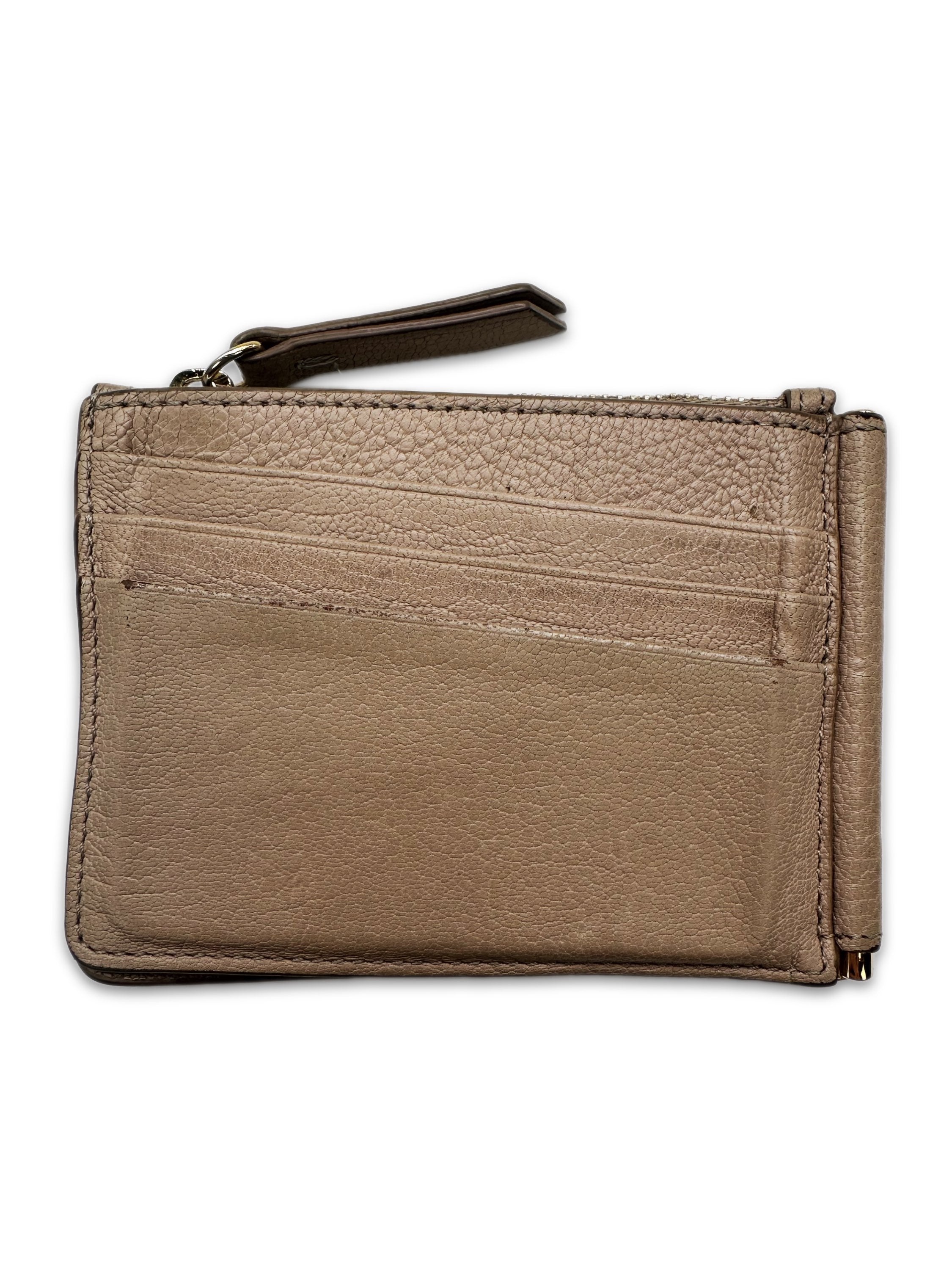 Maison Margiela Beige Four Stitch Bifold Leather Wallet