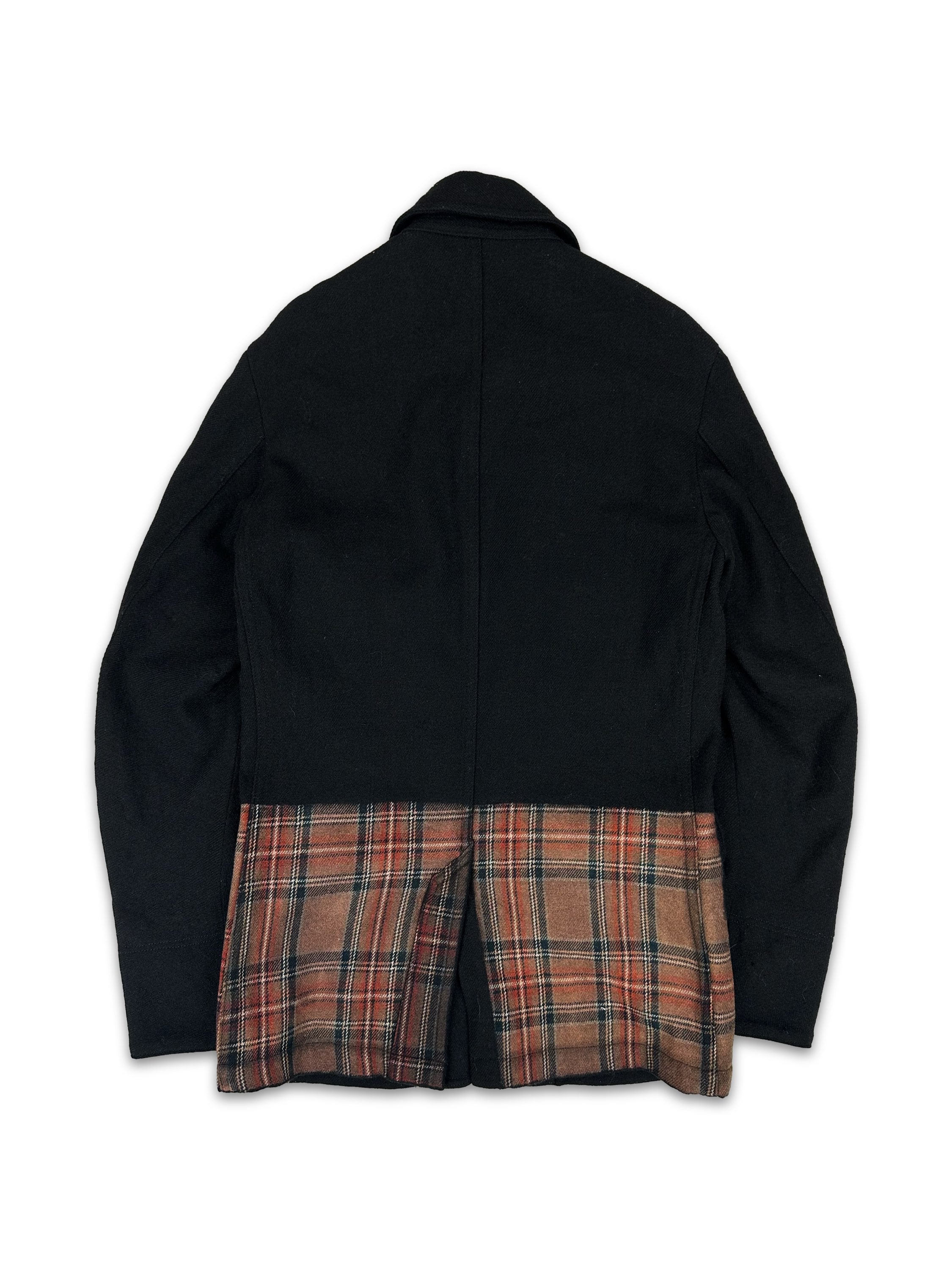 AW07 Yohji Yamamoto Y’s ‘Hybrid’ Plaid Western Wool Jacket