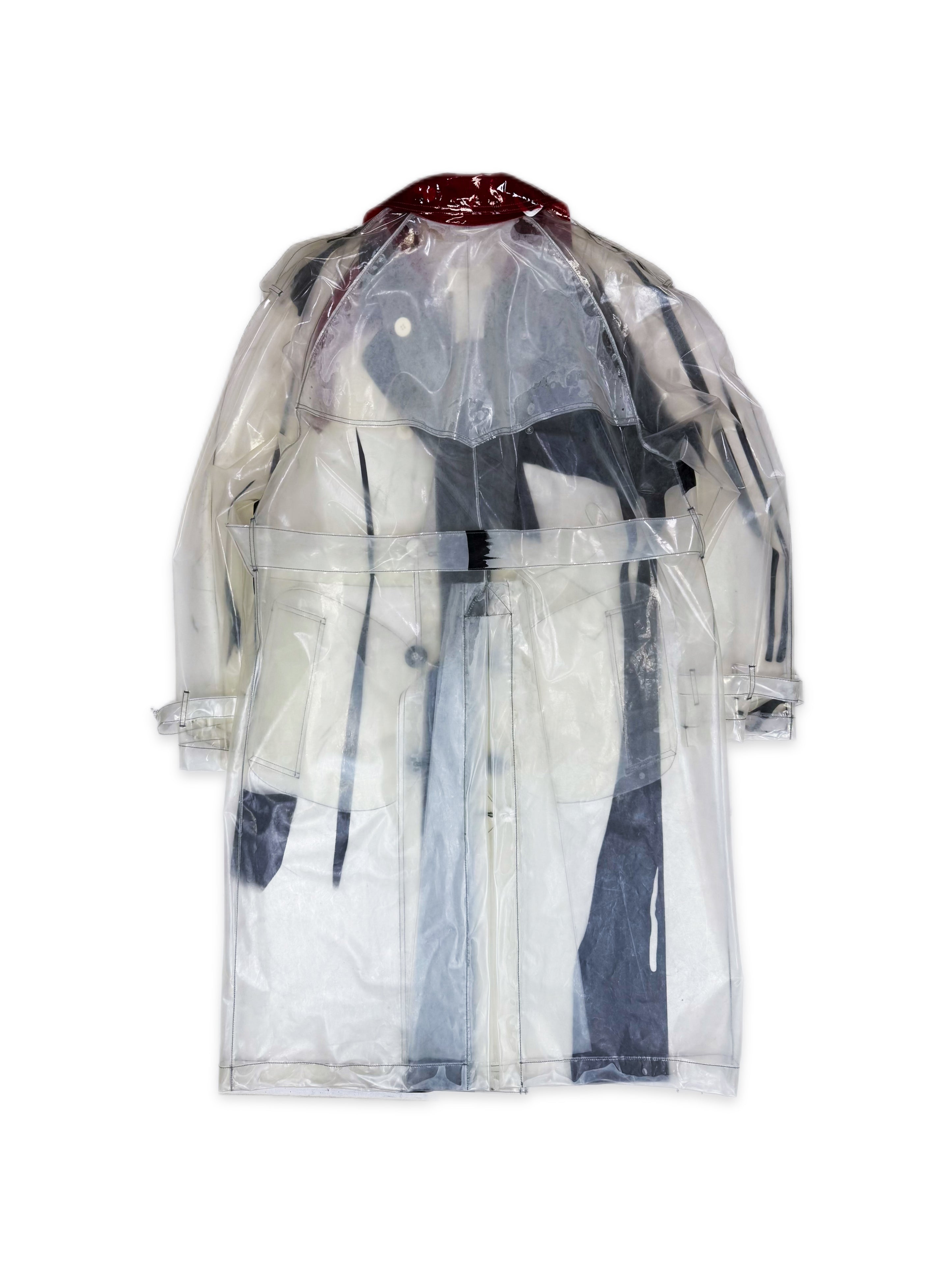AW18 Maison Margiela ‘PVC’ Transparent Trench Coat