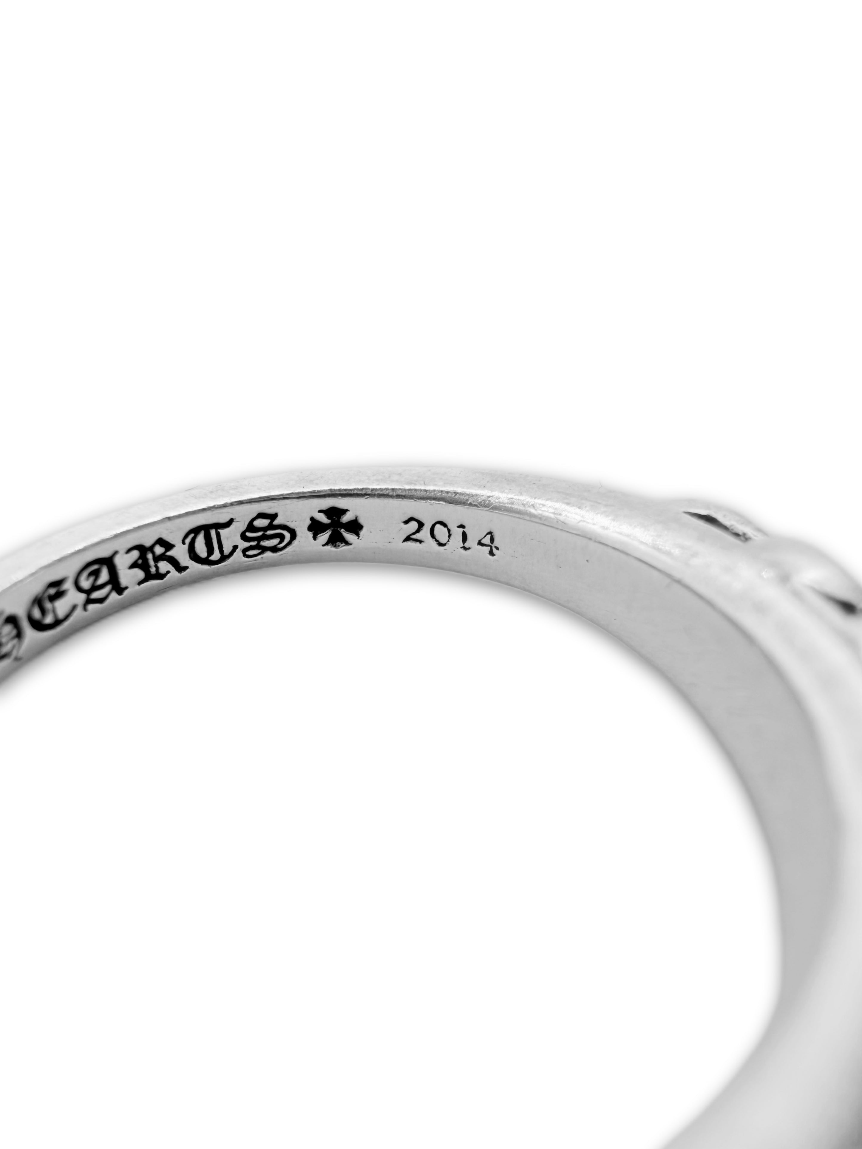 Chrome Hearts Pavé Sapphire Factory Set ‘Floral’ Ring