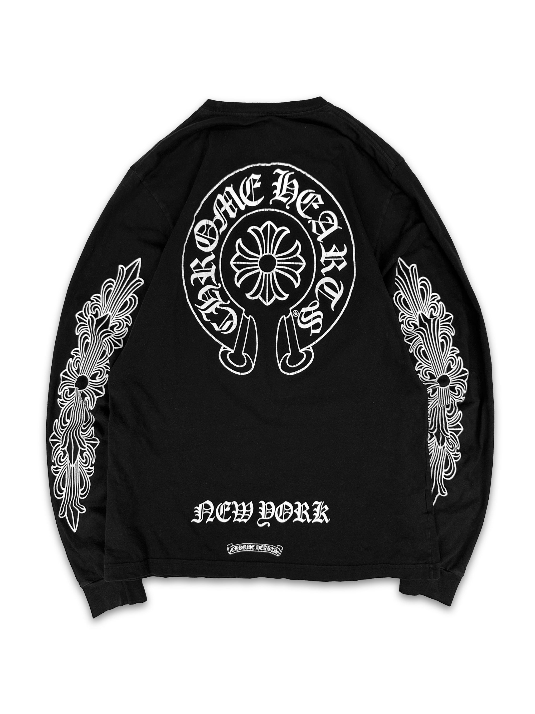 Chrome Hearts New York Exclusive Fleur Graphic Long Sleeve