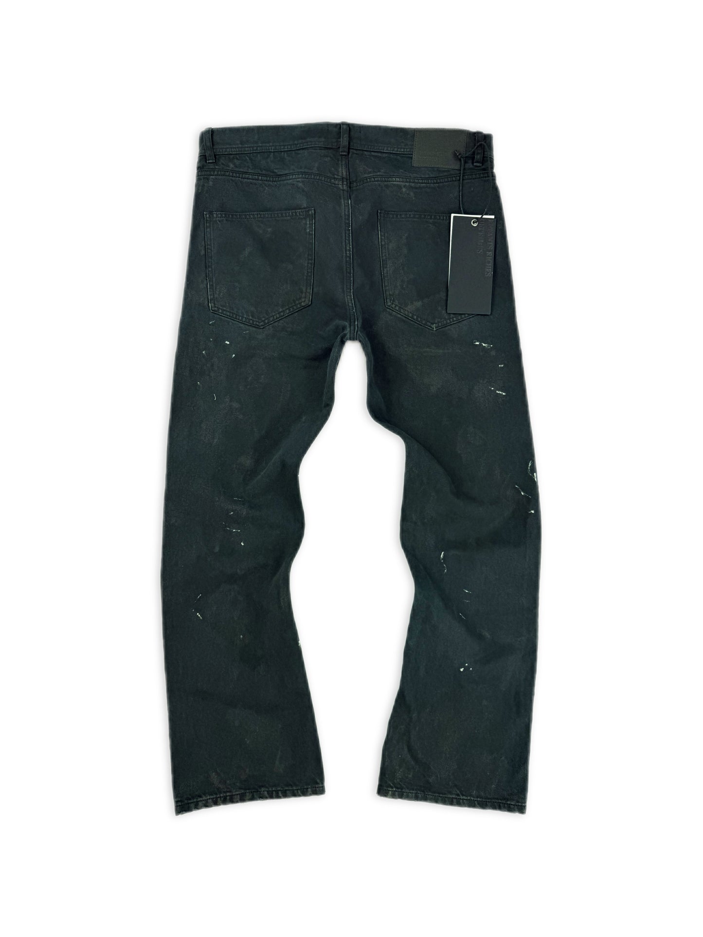 AW25 Enfants Riches Deprimes Paint Splatter Boot Cut Denim