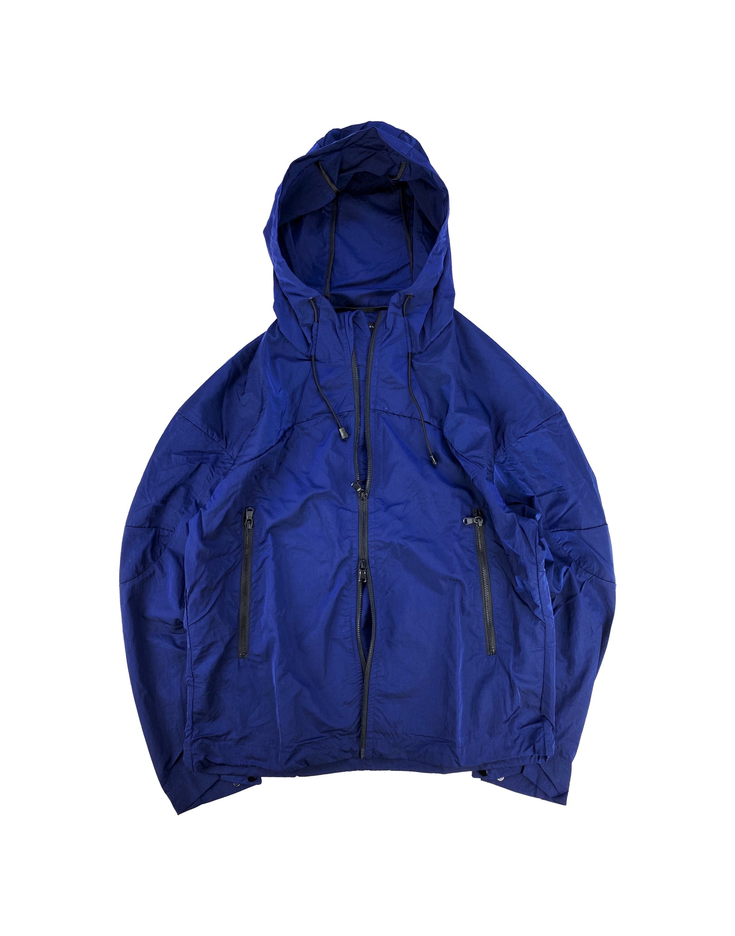 Tete Homme x Limonta Navy Blue Multi Zip Windbreaker