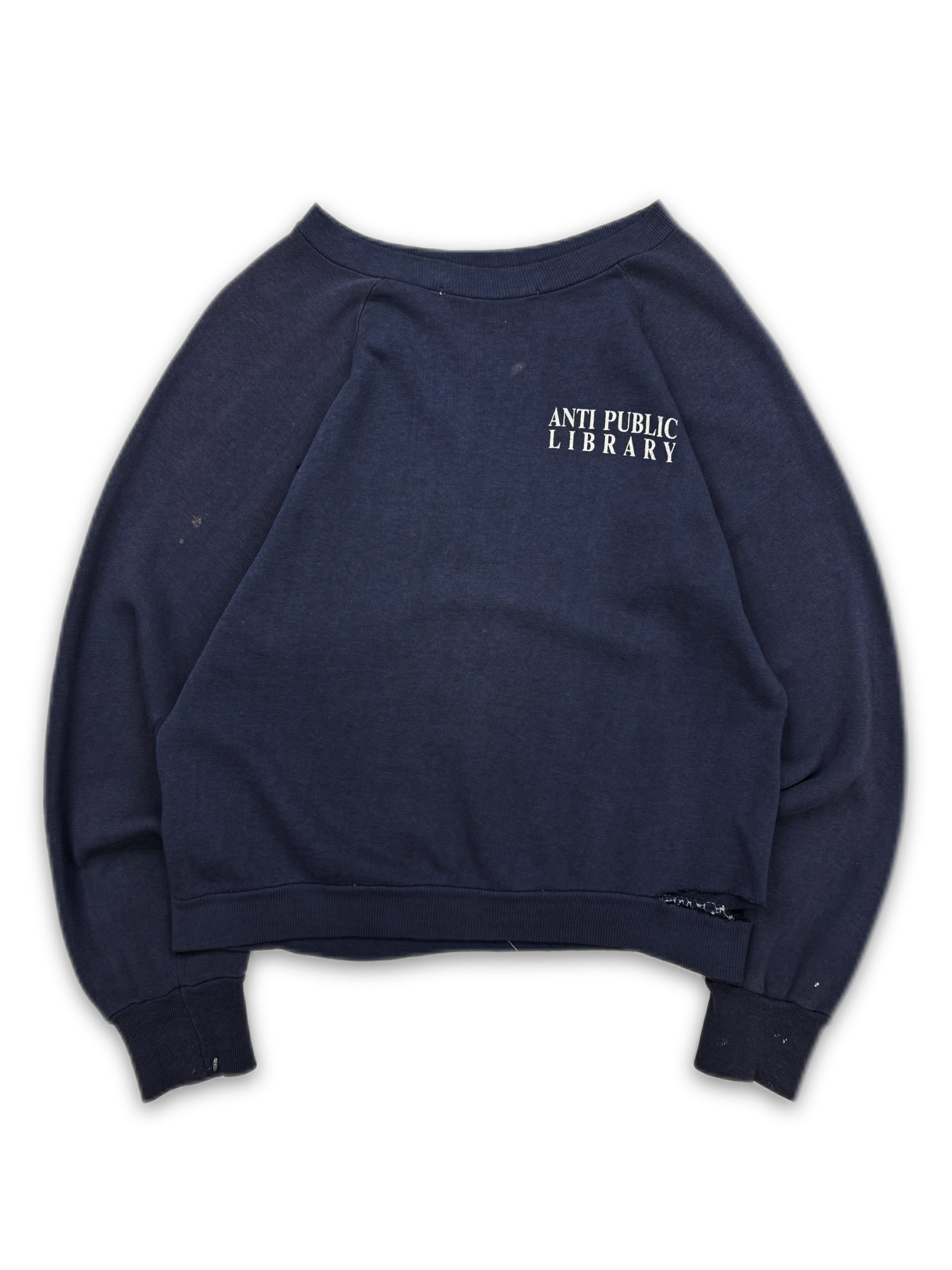 Anti Public Library x Enfants Riches Deprimes Single Stitch Crewneck