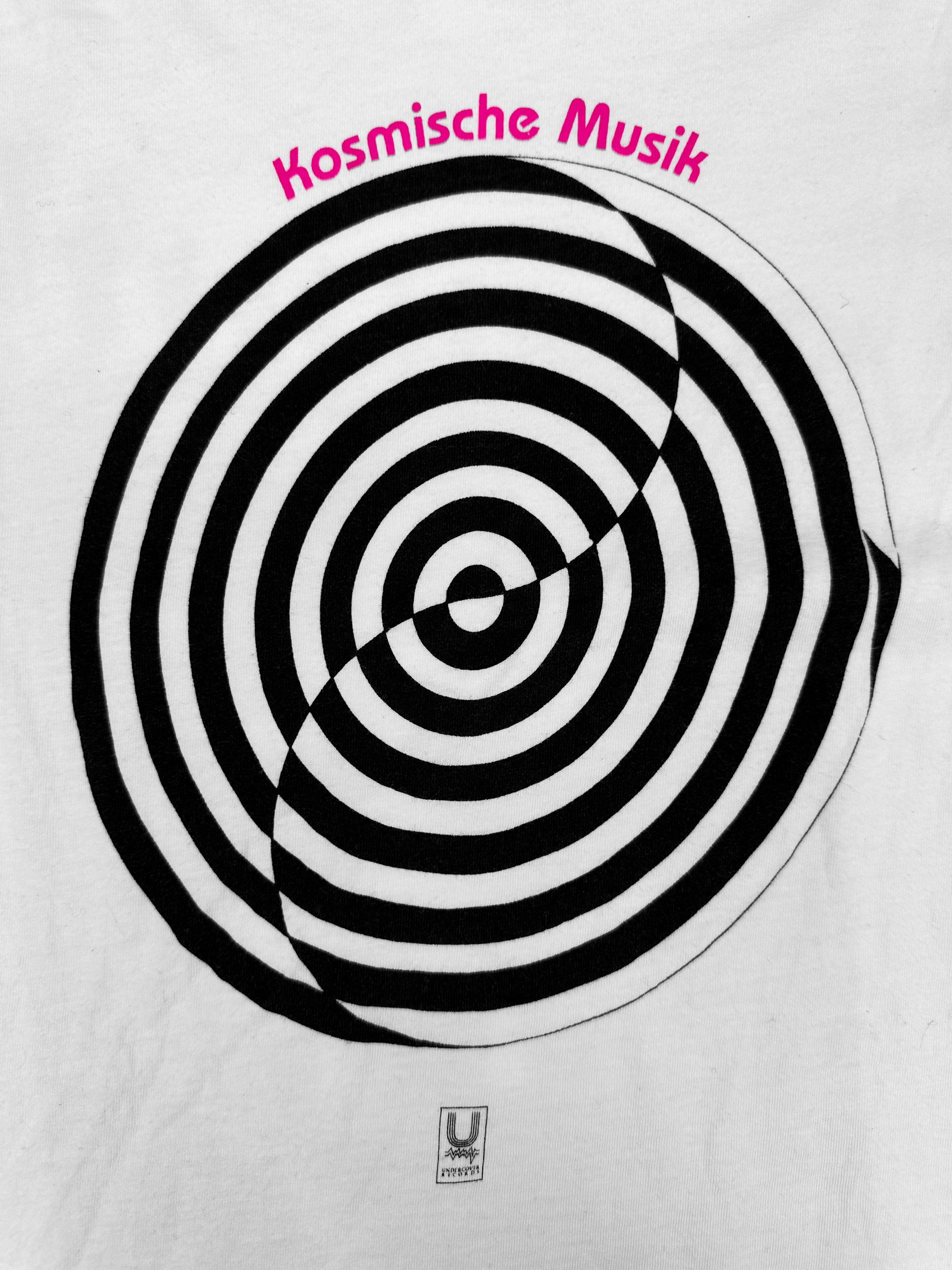 SS06 Undercover ‘Chuuut’ Spiral Logo Klaus White T-Shirt