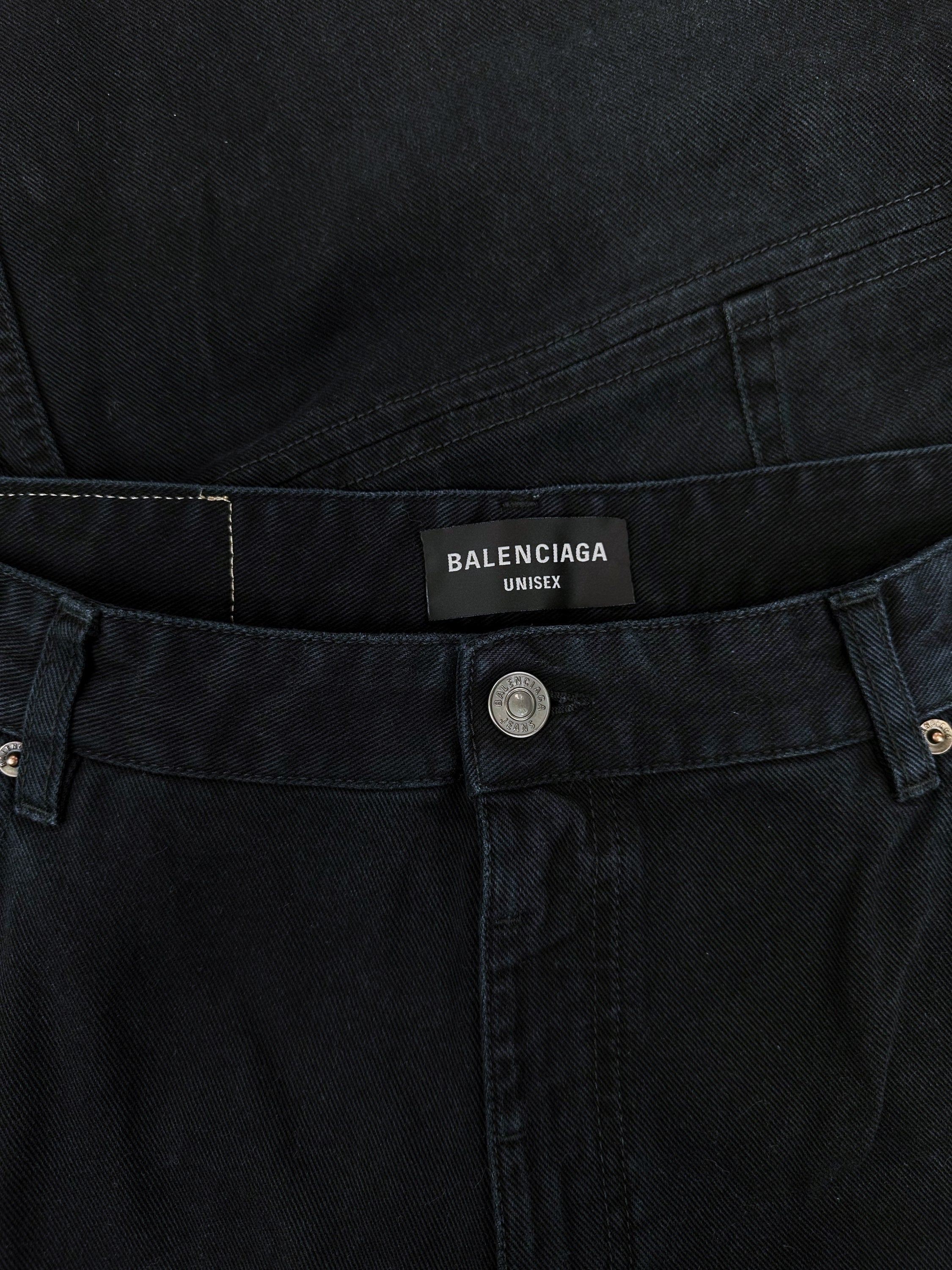 AW23 Balenciaga Baggy Multi Pocket Denim ‘Carpenter’ Pants
