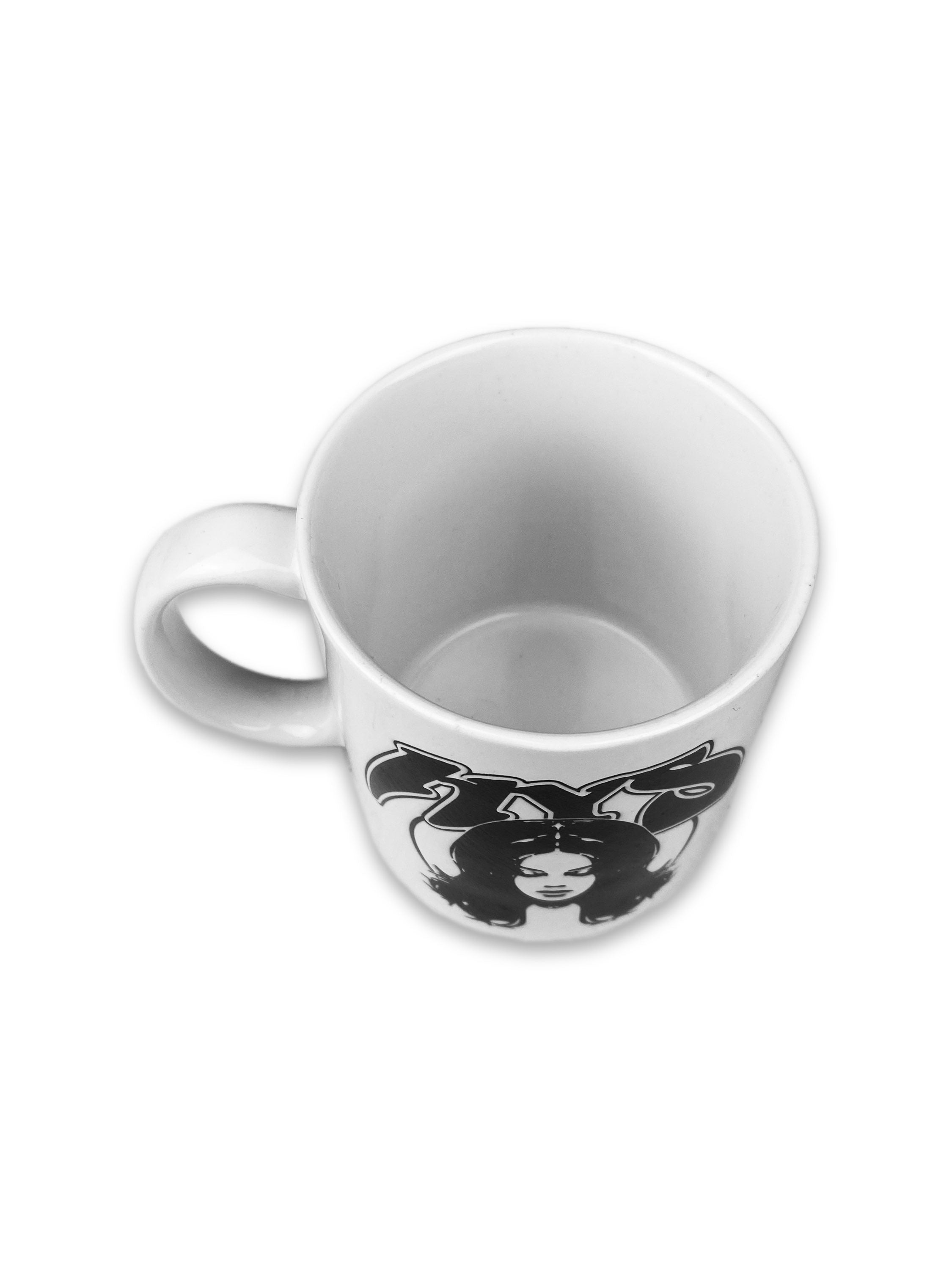 Hysteric Glamour ‘Show Girl’ HYS White Coffee Mug