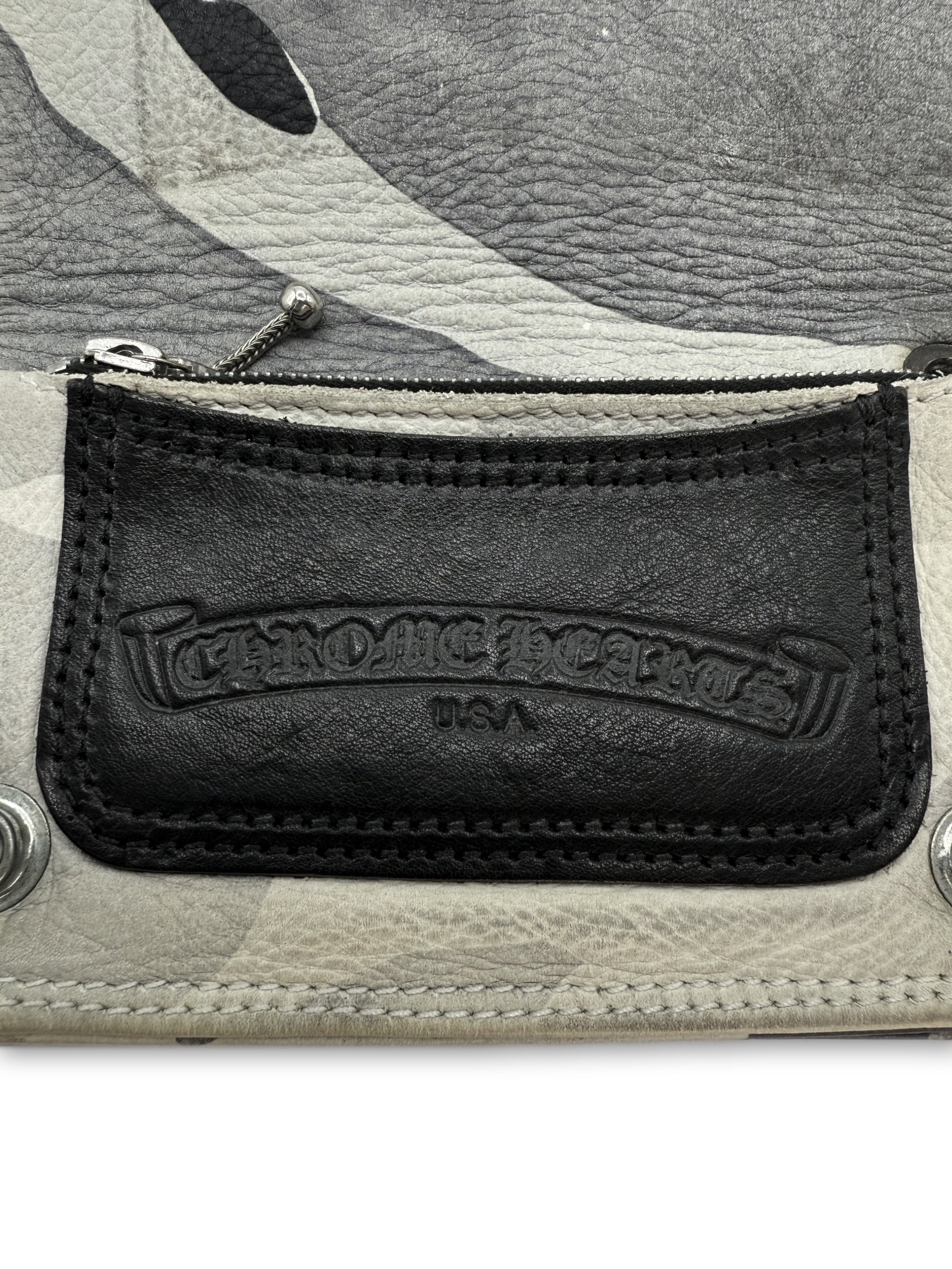 Chrome Hearts ‘Snow Camo’ Leather Bifold Wallet