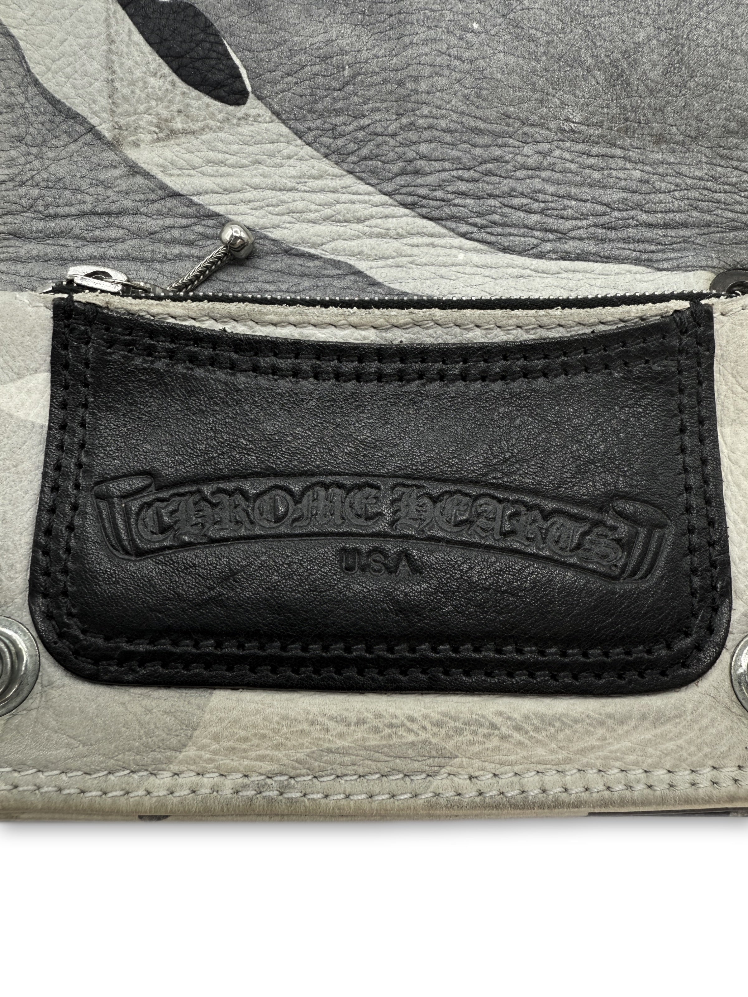Chrome Hearts ‘Snow Camo’ Leather Bifold Wallet