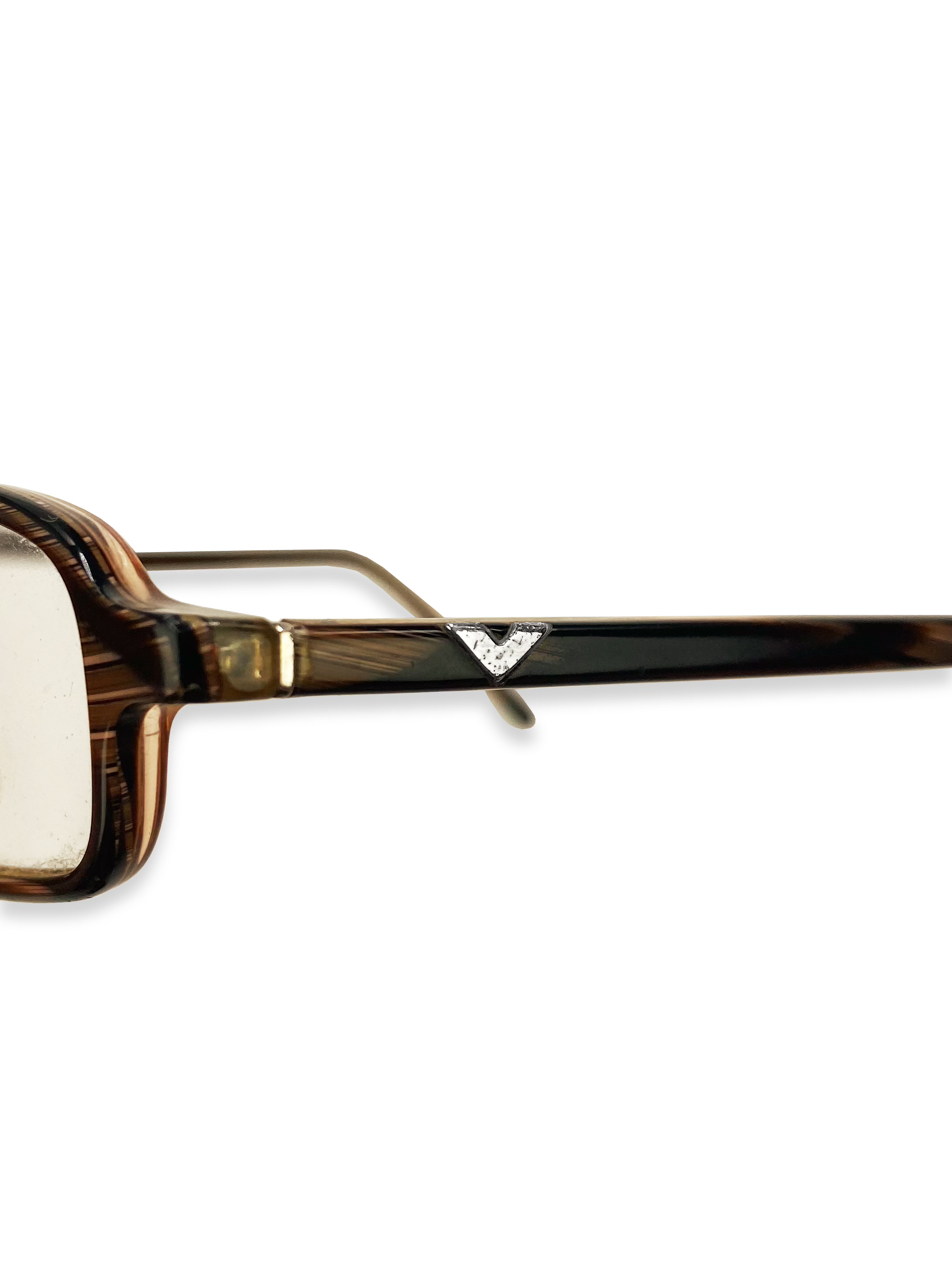 Valentino Ombré “V” Logo Frame Glasses