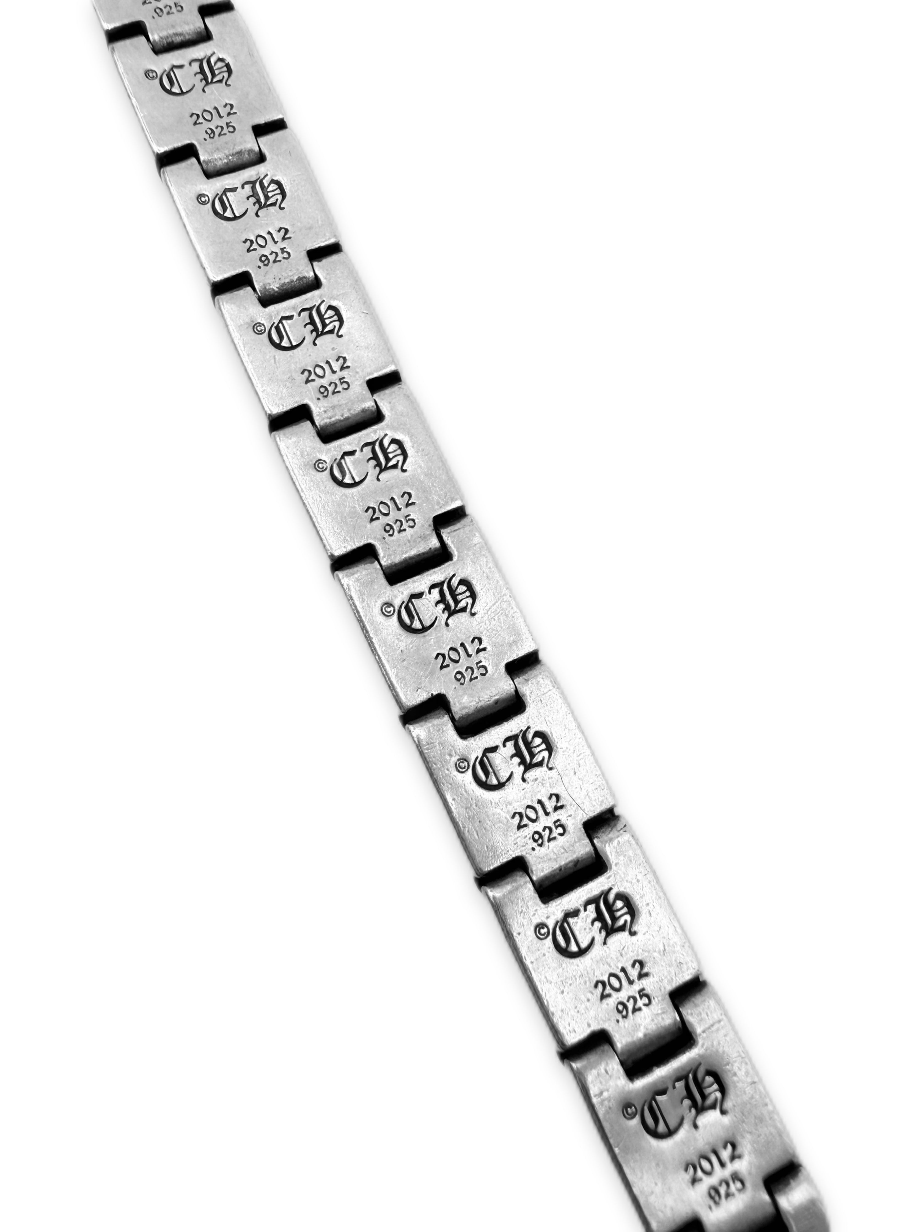 Chrome Hearts Pyramid Studded Plus .925 Silver Bracelet
