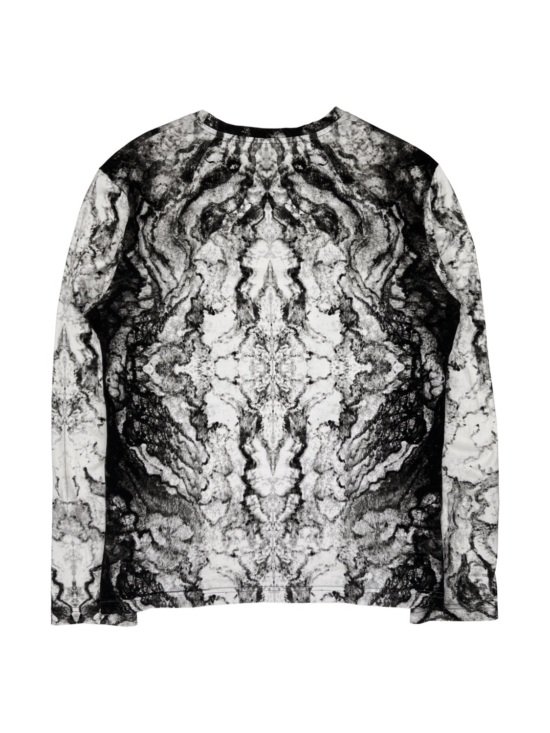SS14 Alexander McQueen Skull Trompe L’Oeil Longsleeve Shirt