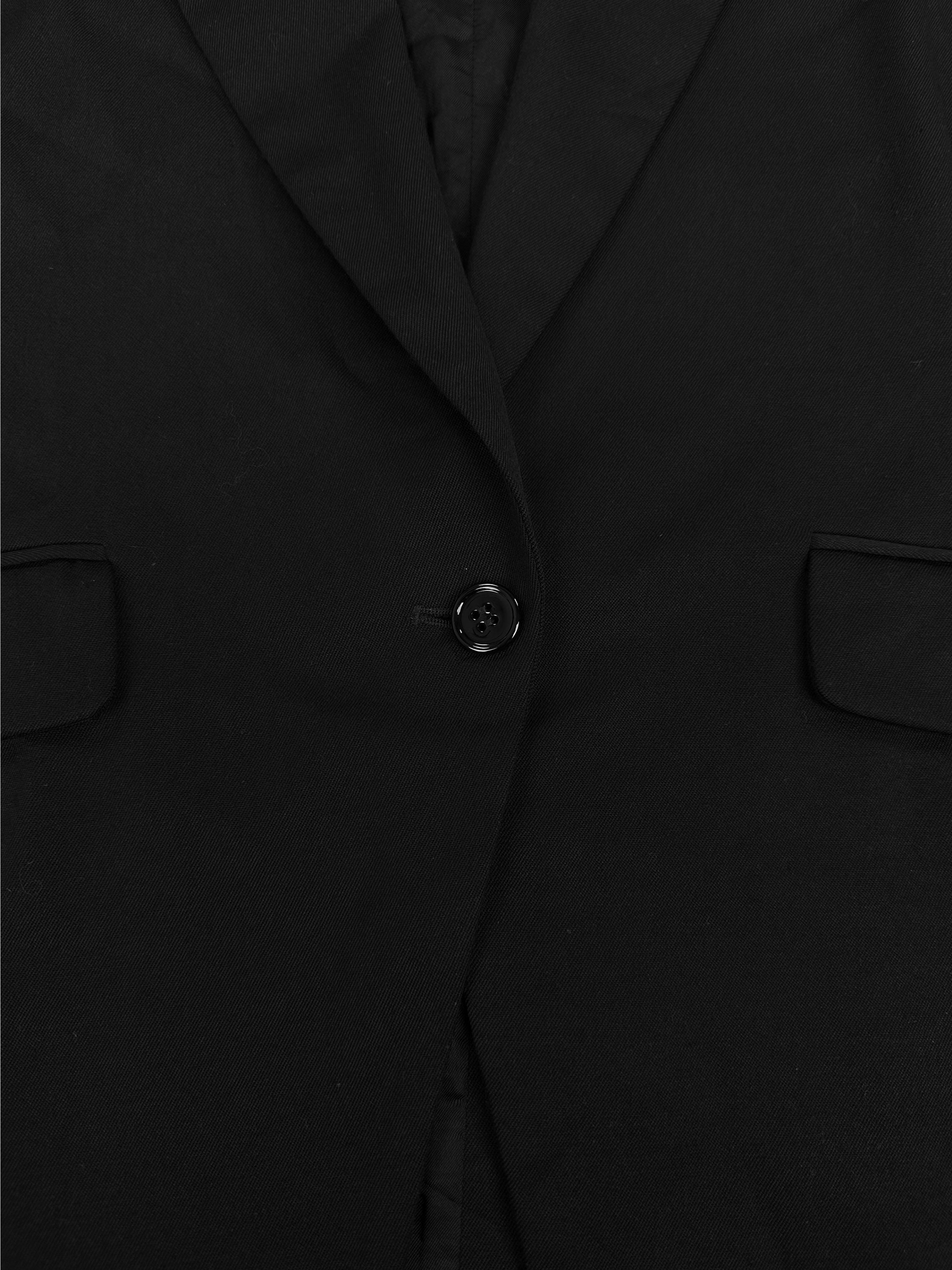 SS19 Maison Margiela MM6 ‘Circular’ Black Suit Jacket