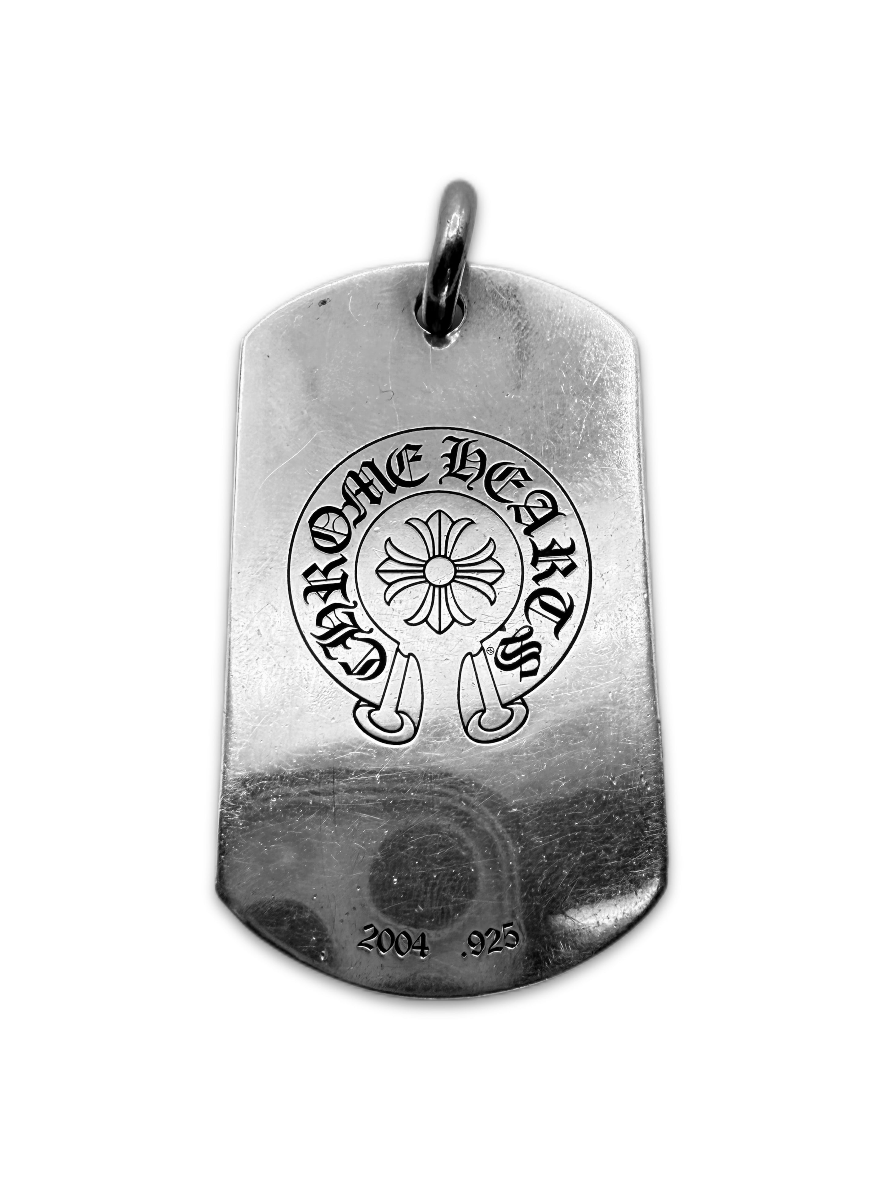 Chrome Hearts ‘Fuck You’ New York Horse Shoe Dog Tag
