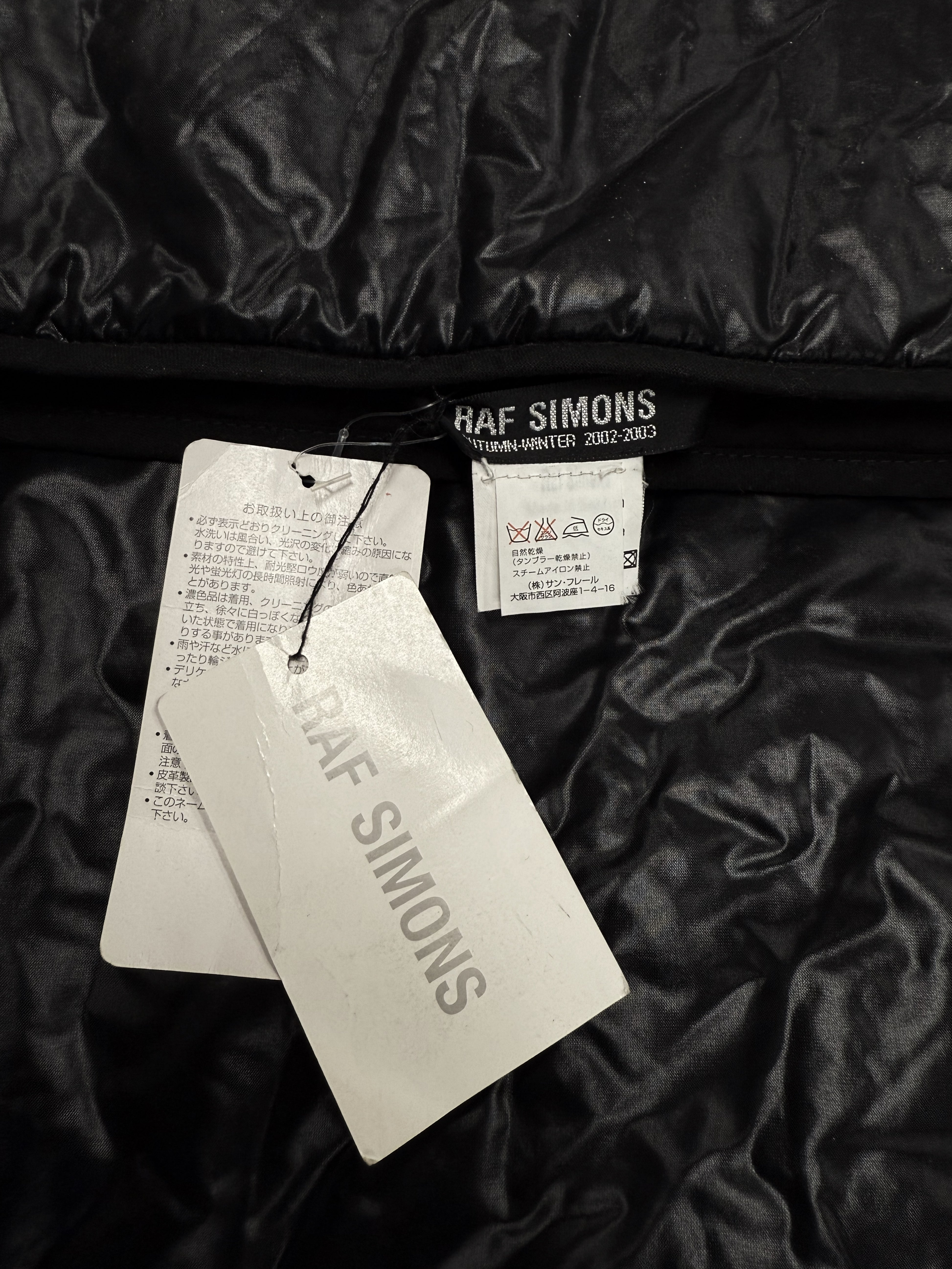 AW02 Raf Simons ‘Virginia Creeper’ Dead Stock Sleeping Bag
