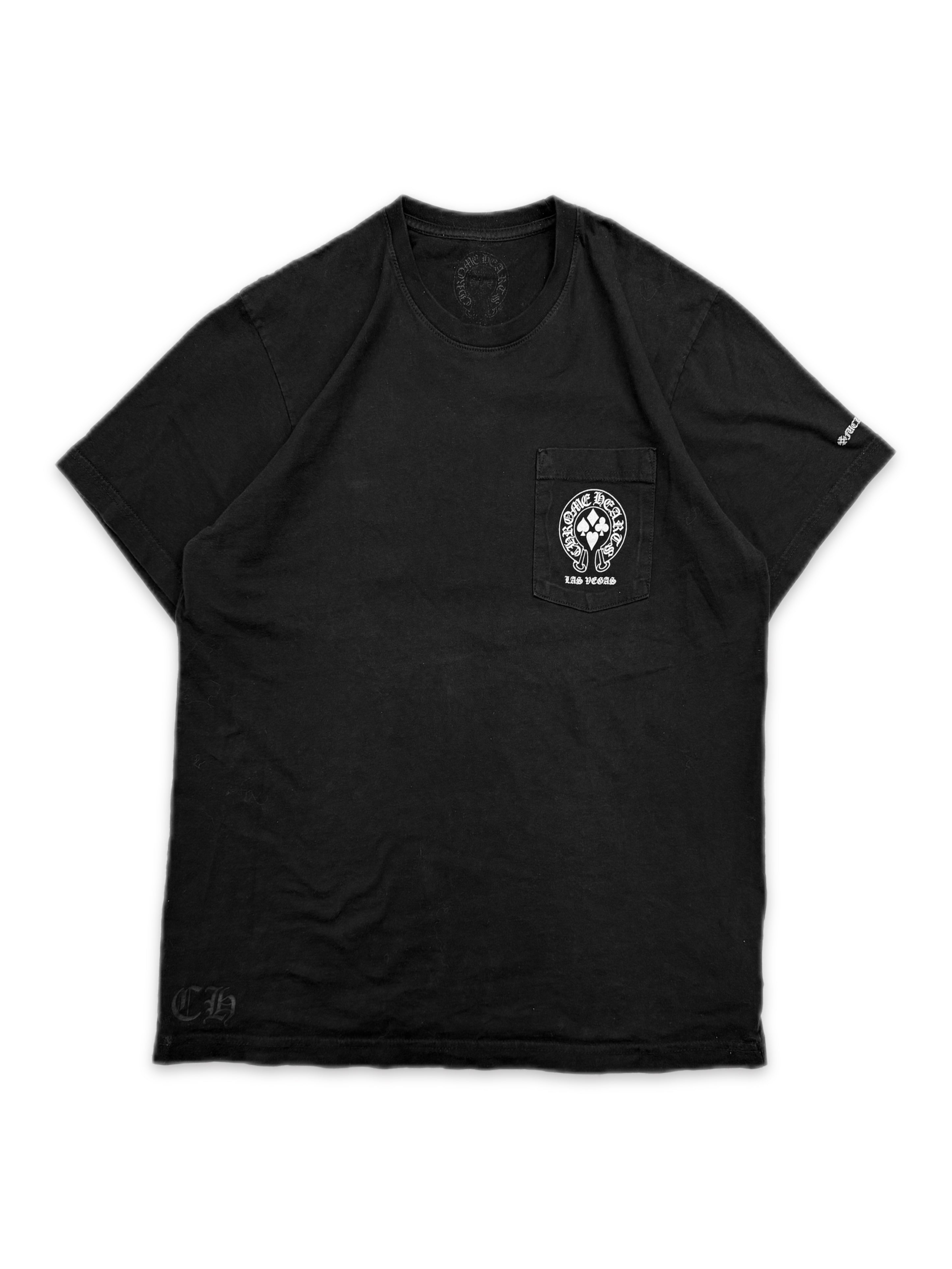 Chrome Hearts Las Vegas Exclusive Black Graphic T-Shirt