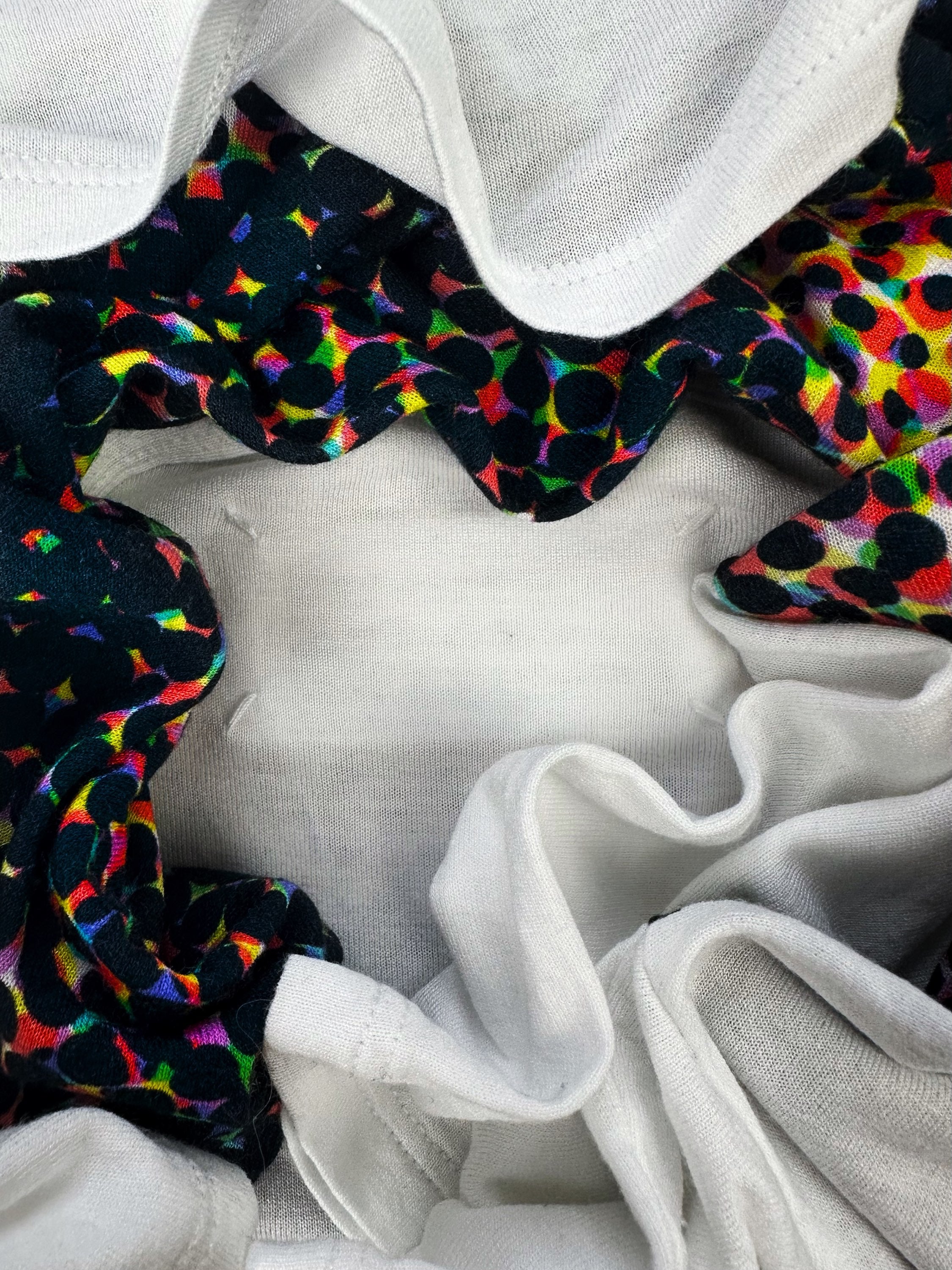 SS01 Maison Margiela ‘Face’ Pointillism Negative T-Shirt