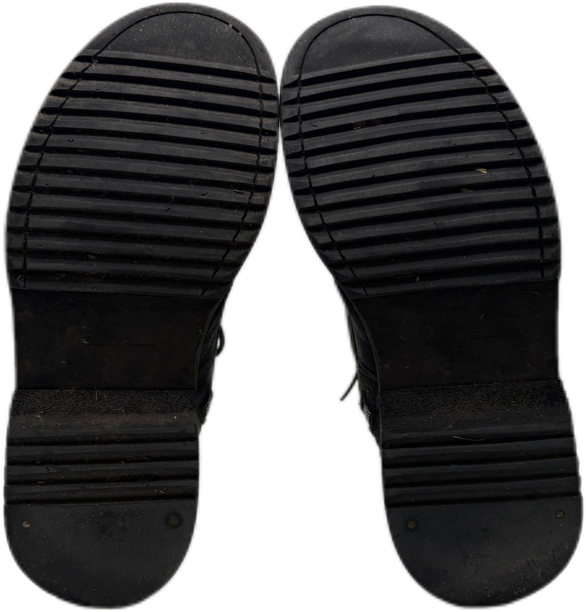 SS14 Rick Owens ‘Vicious’ Blistered Suede Double Zip Boots